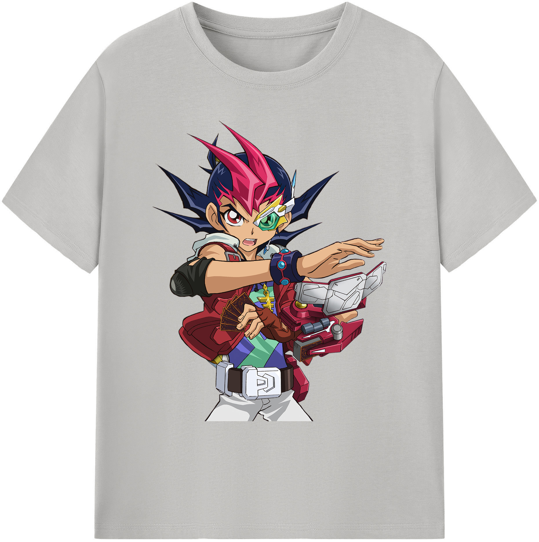 （画像用） 遊☆戯☆王 Yu-Gi-Oh! 綿100％ メンズ半袖Tシャツ｜肌触りやわらか＆通気性