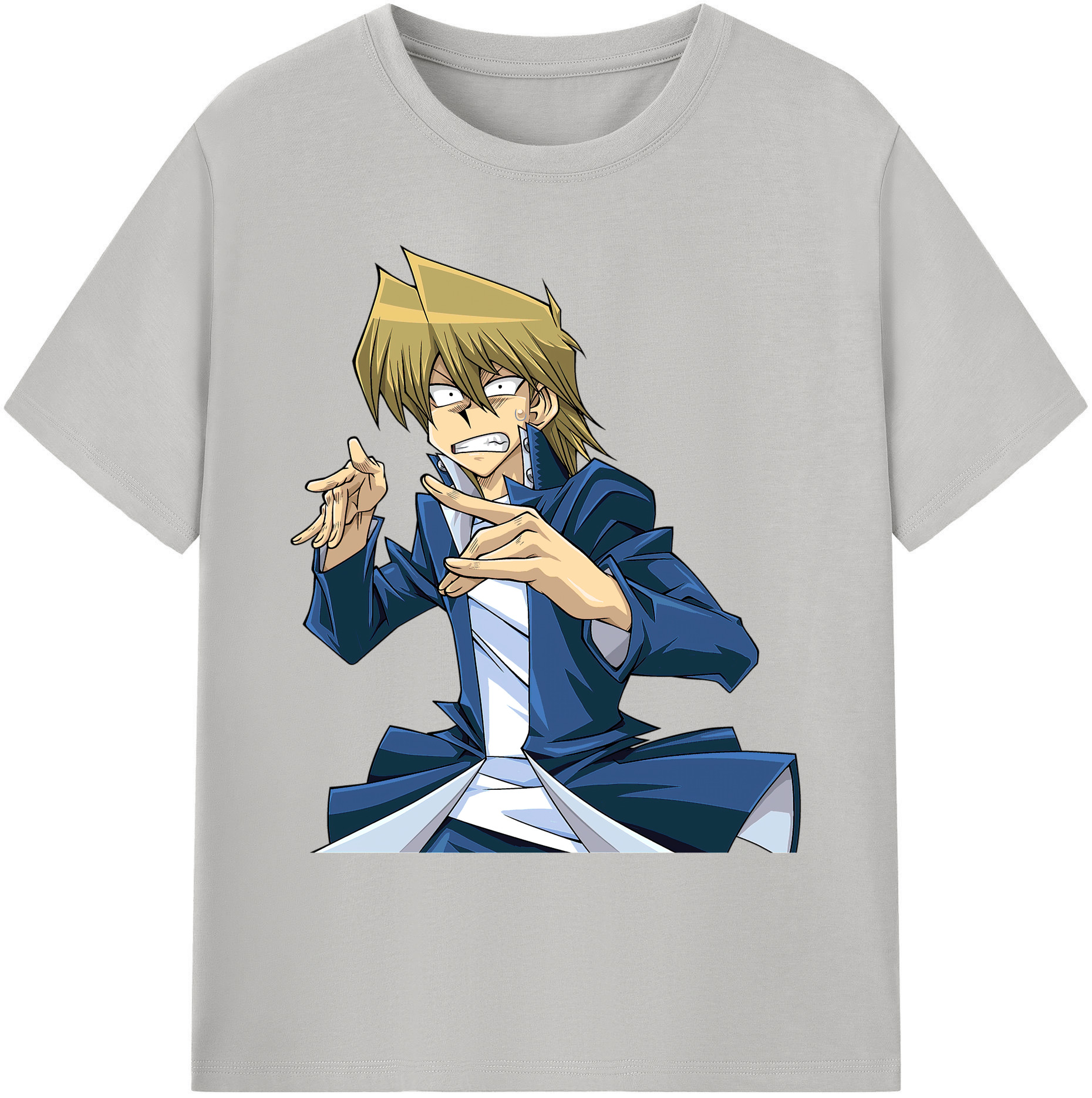 （画像用） 遊☆戯☆王 Yu-Gi-Oh! 綿100％ メンズ半袖Tシャツ｜肌触りやわらか＆通気性