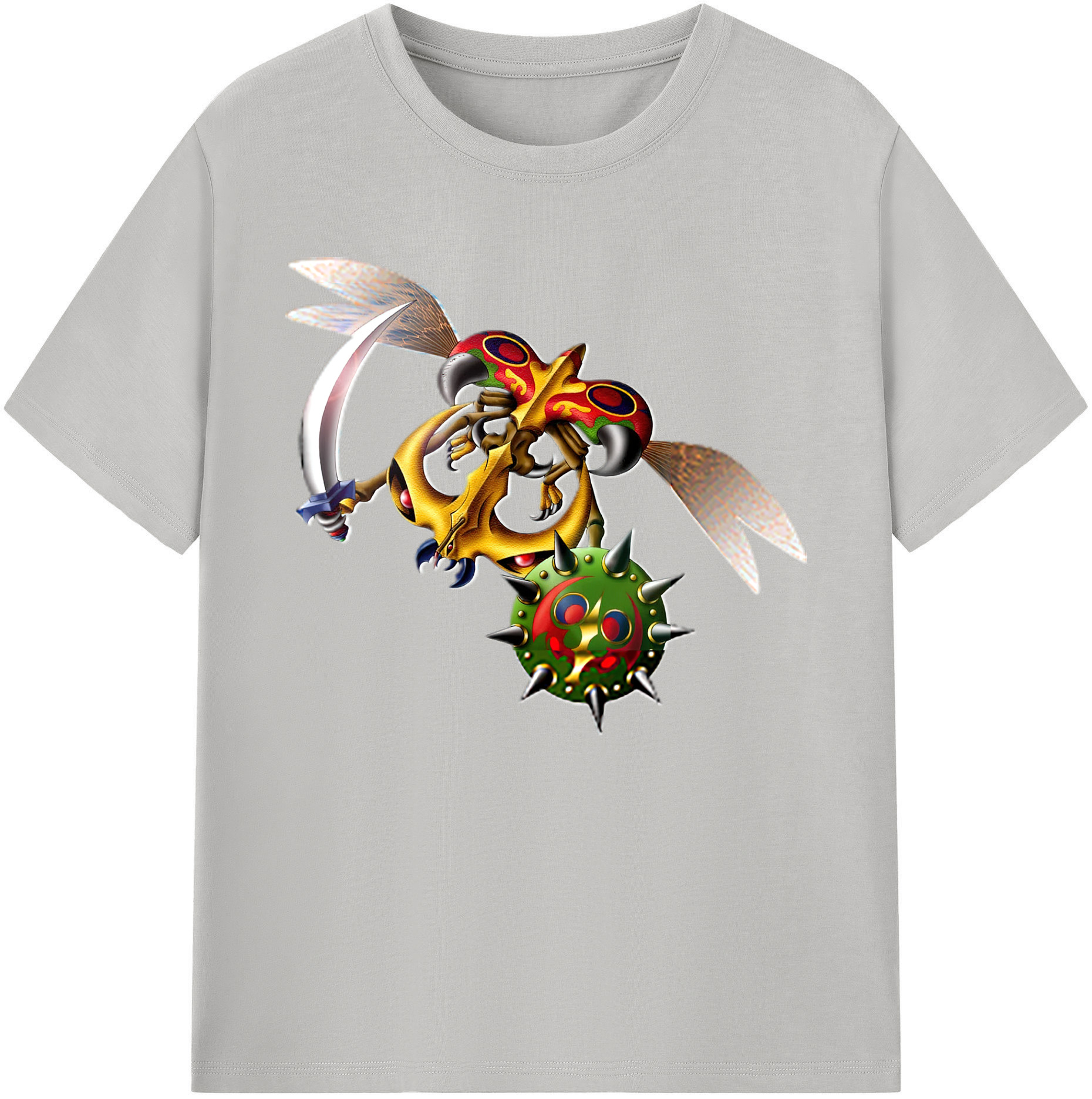 （画像用） 遊☆戯☆王 Yu-Gi-Oh! 綿100％ メンズ半袖Tシャツ｜肌触りやわらか＆通気性