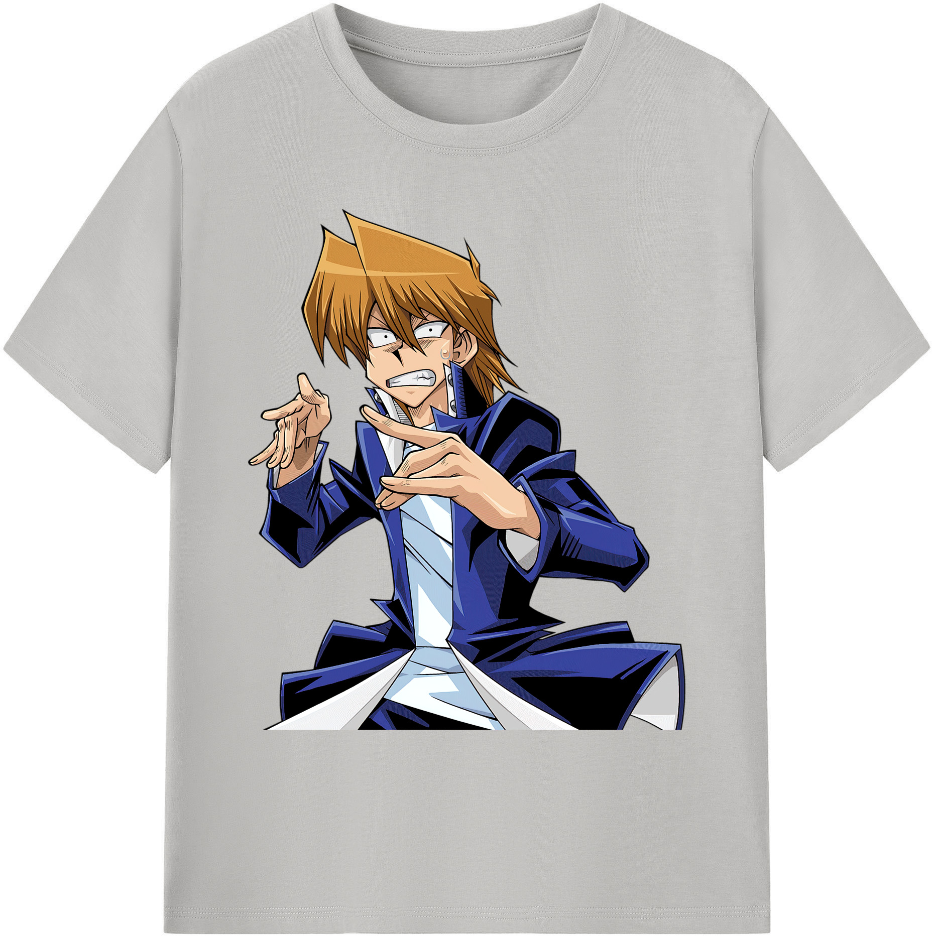 （画像用） 遊☆戯☆王 Yu-Gi-Oh! 綿100％ メンズ半袖Tシャツ｜肌触りやわらか＆通気性