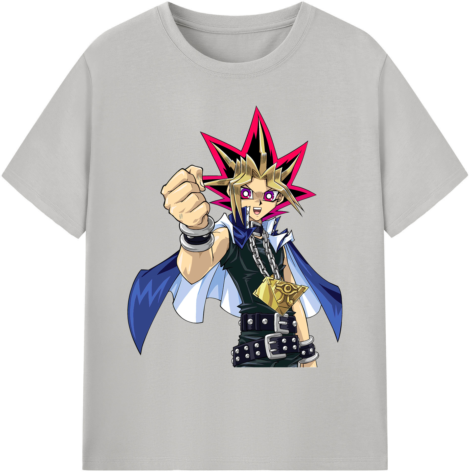 （画像用） 遊☆戯☆王 Yu-Gi-Oh! 綿100％ メンズ半袖Tシャツ｜肌触りやわらか＆通気性