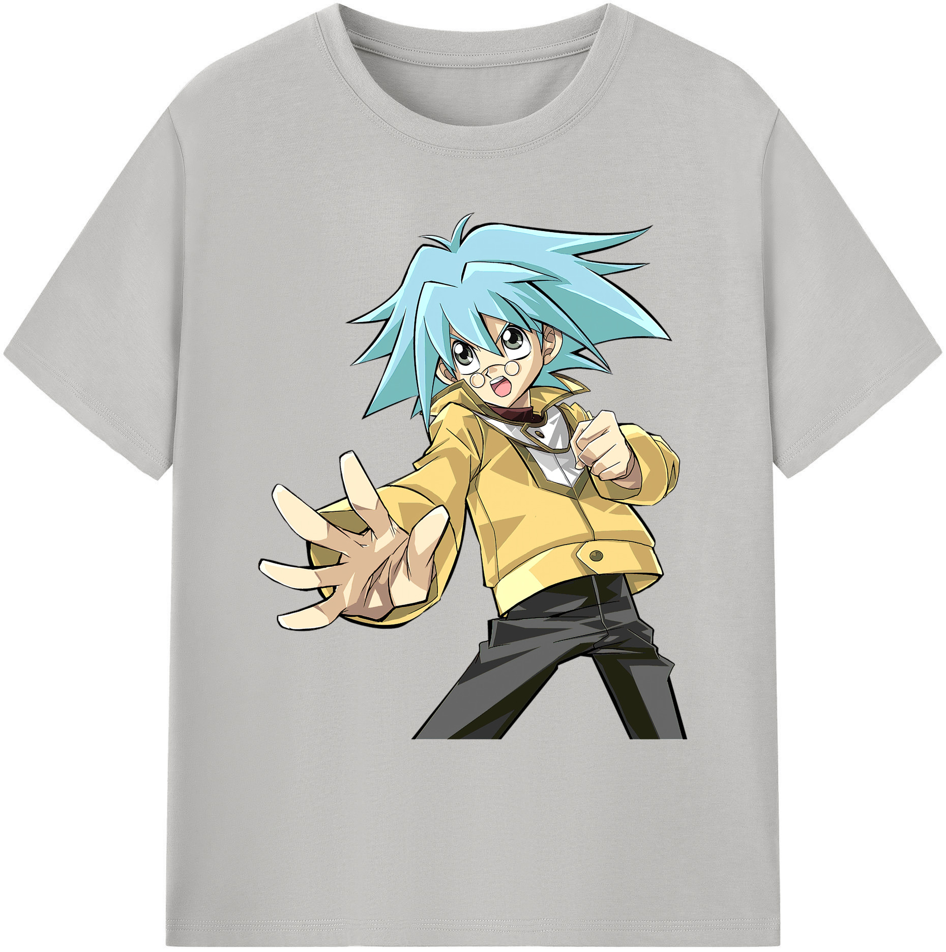（画像用） 遊☆戯☆王 Yu-Gi-Oh! 綿100％ メンズ半袖Tシャツ｜肌触りやわらか＆通気性