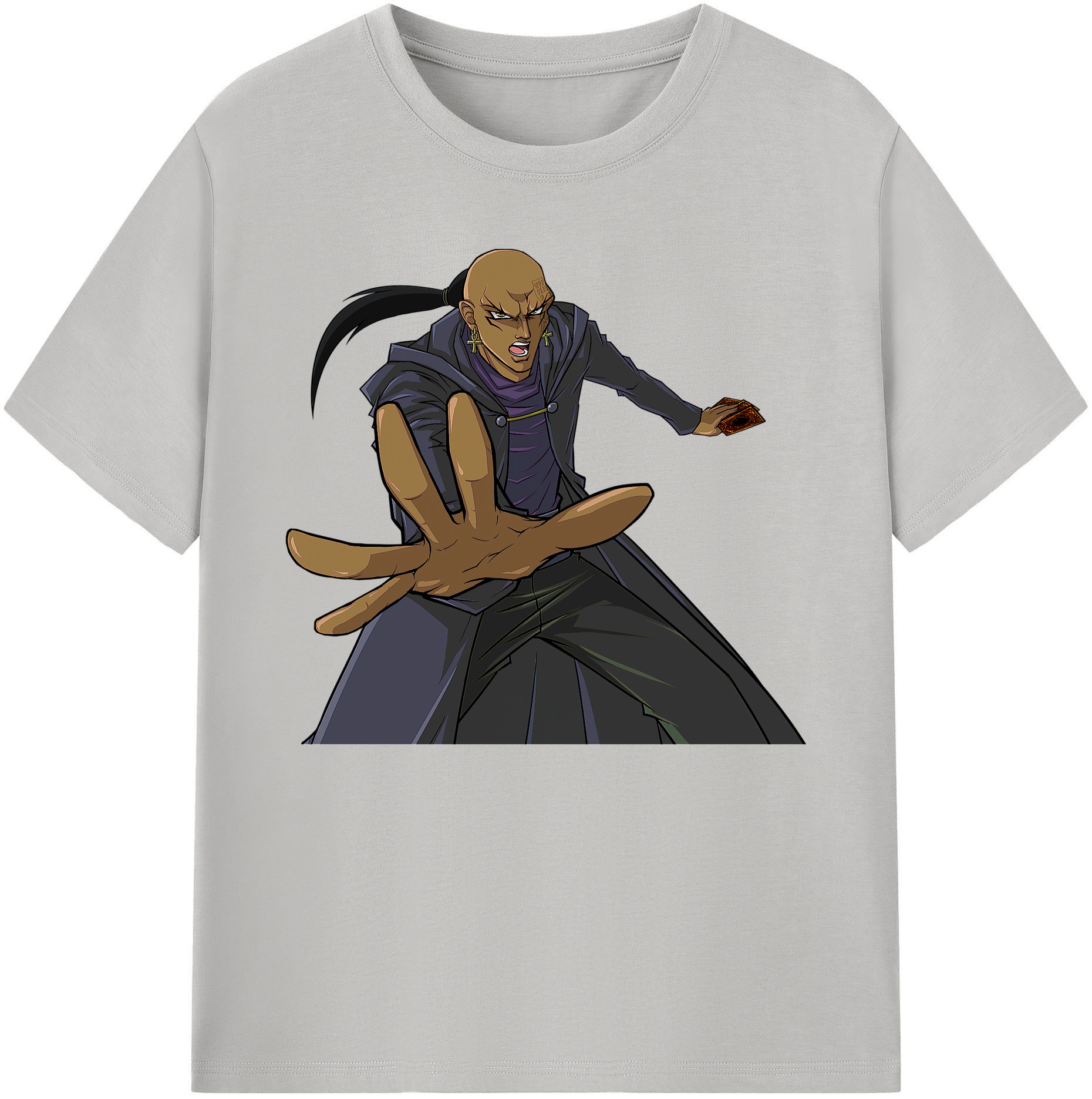 （画像用） 遊☆戯☆王 Yu-Gi-Oh! 綿100％ メンズ半袖Tシャツ｜肌触りやわらか＆通気性