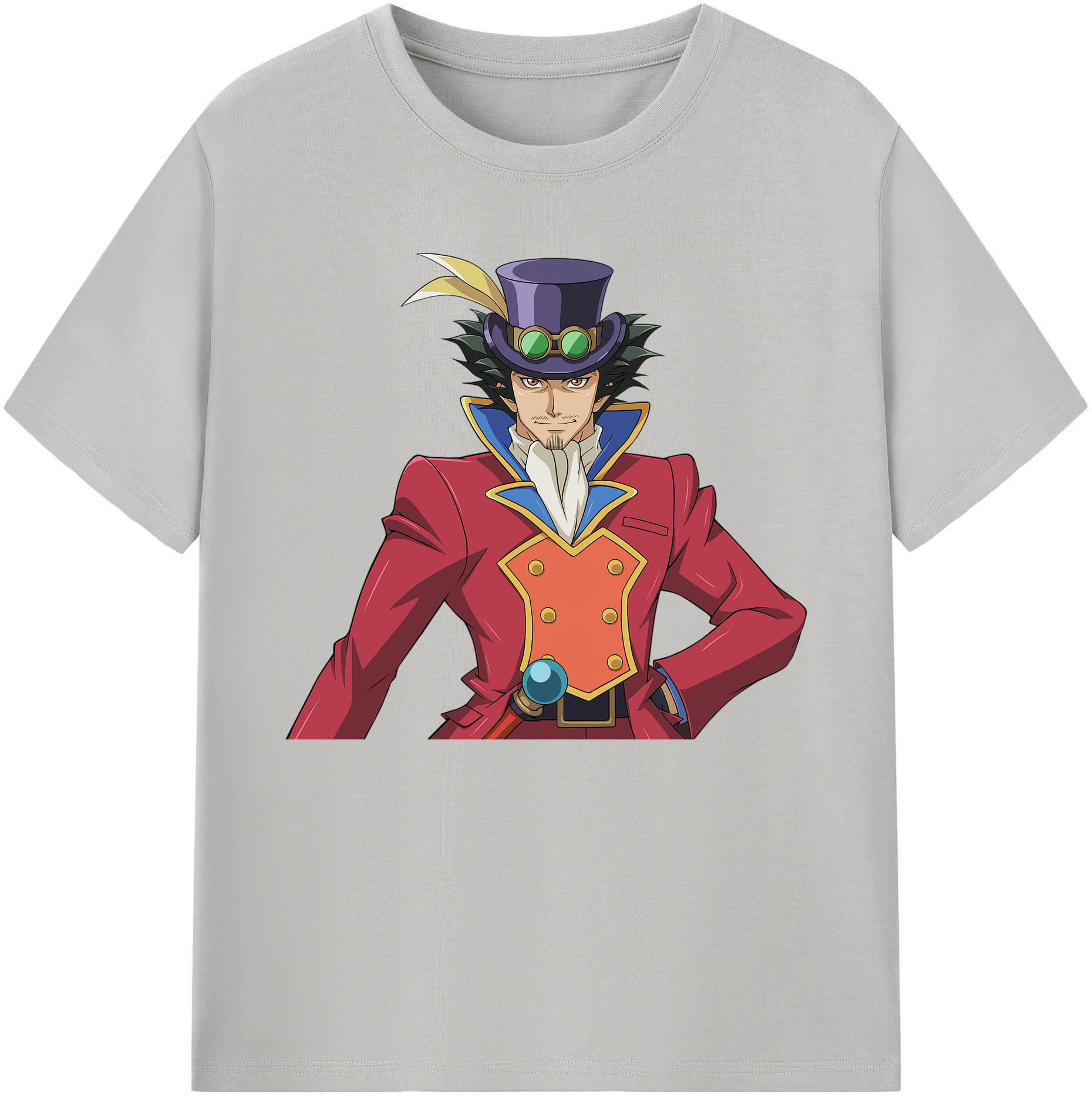 （画像用） 遊☆戯☆王 Yu-Gi-Oh! 綿100％ メンズ半袖Tシャツ｜肌触りやわらか＆通気性