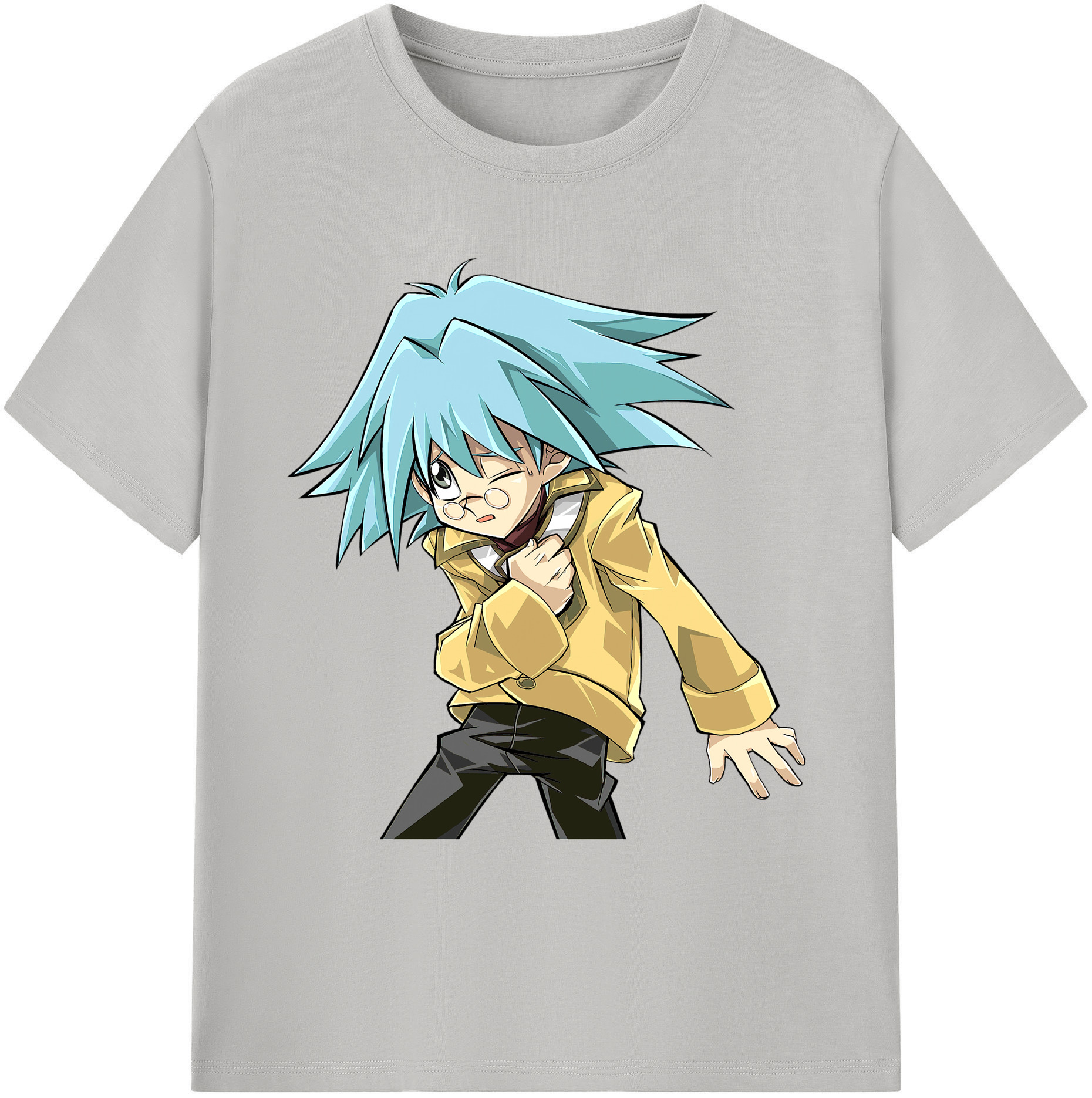 （画像用） 遊☆戯☆王 Yu-Gi-Oh! 綿100％ メンズ半袖Tシャツ｜肌触りやわらか＆通気性