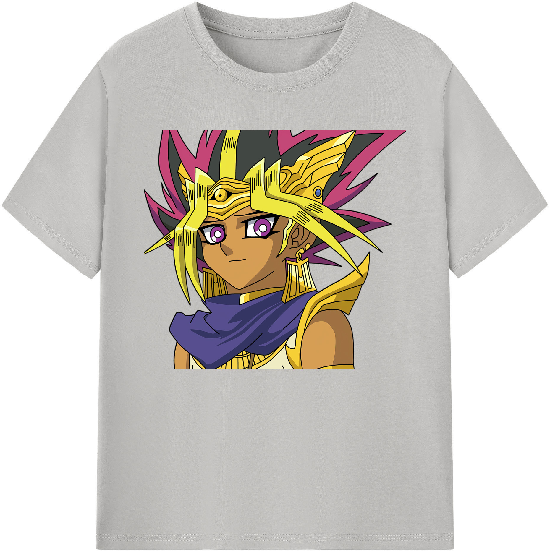 （画像用） 遊☆戯☆王 Yu-Gi-Oh! 綿100％ メンズ半袖Tシャツ｜肌触りやわらか＆通気性