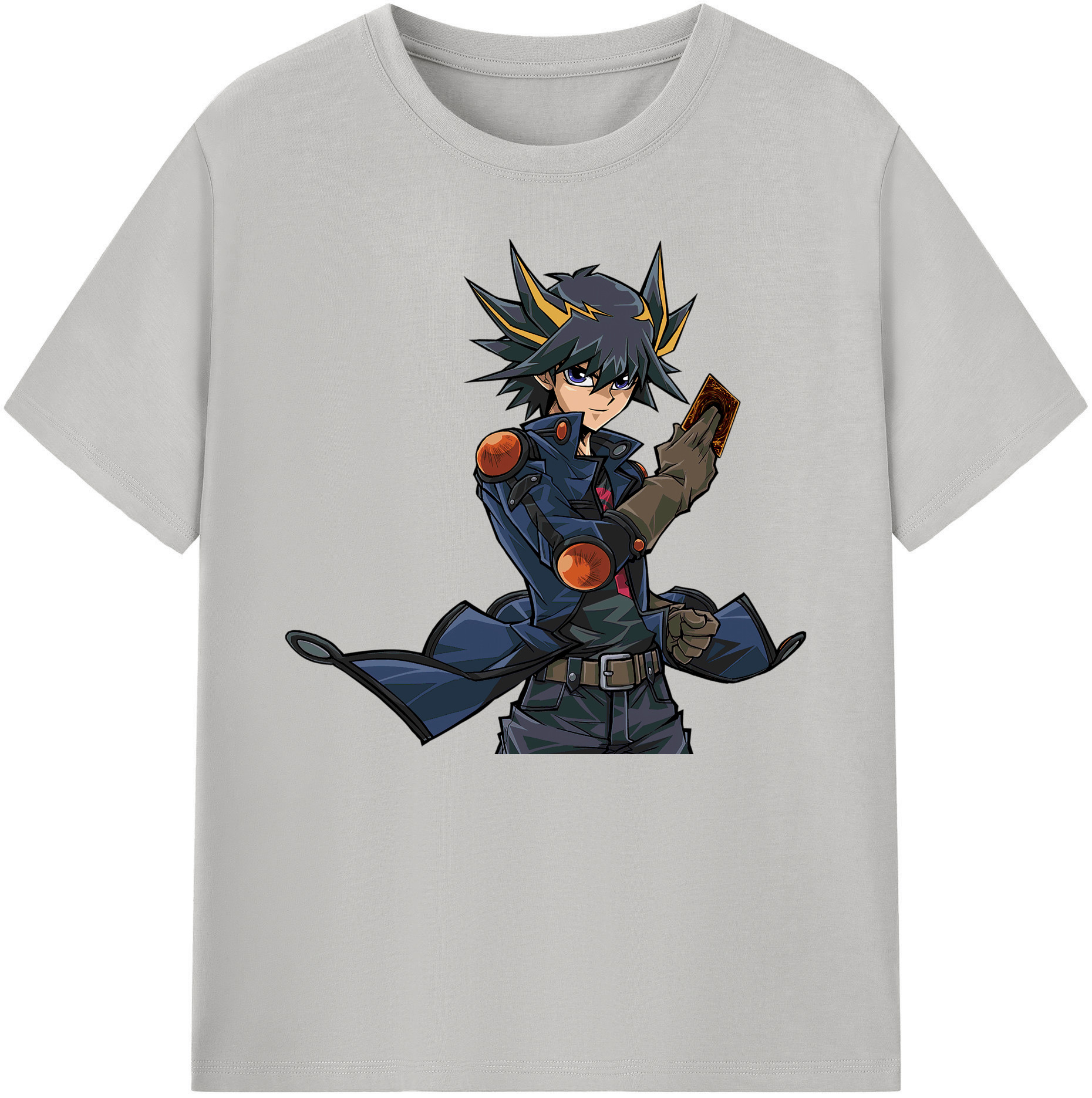 （画像用） 遊☆戯☆王 Yu-Gi-Oh! 綿100％ メンズ半袖Tシャツ｜肌触りやわらか＆通気性