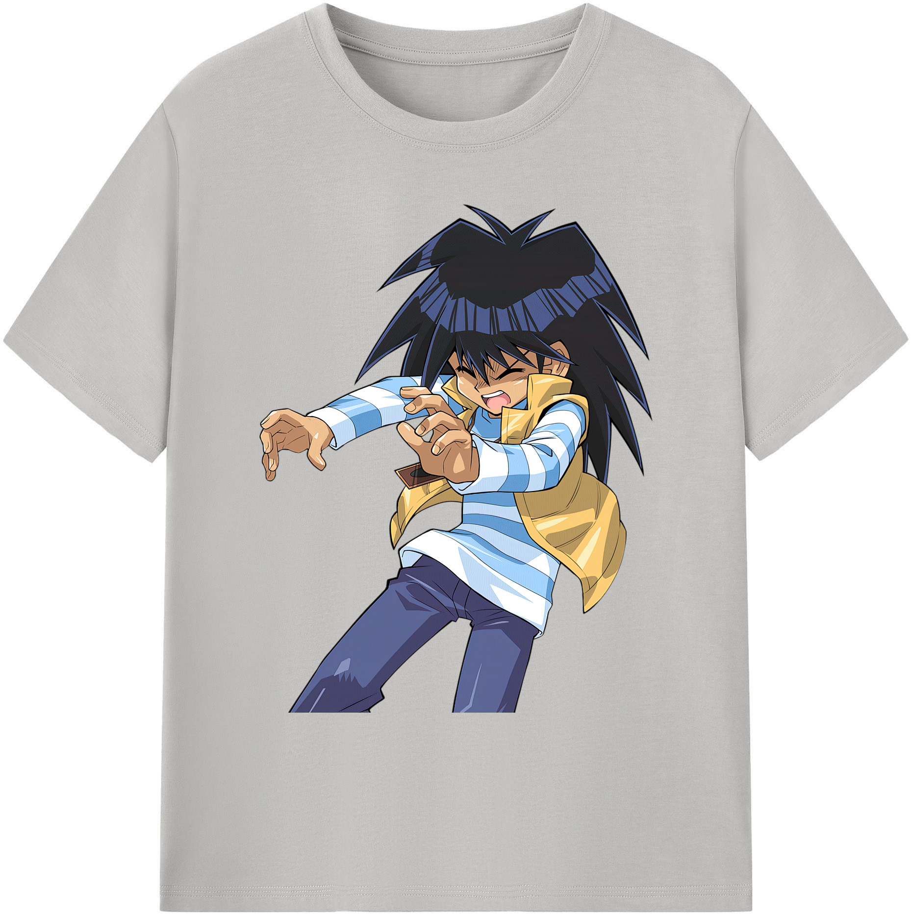 （画像用） 遊☆戯☆王 Yu-Gi-Oh! 綿100％ メンズ半袖Tシャツ｜肌触りやわらか＆通気性