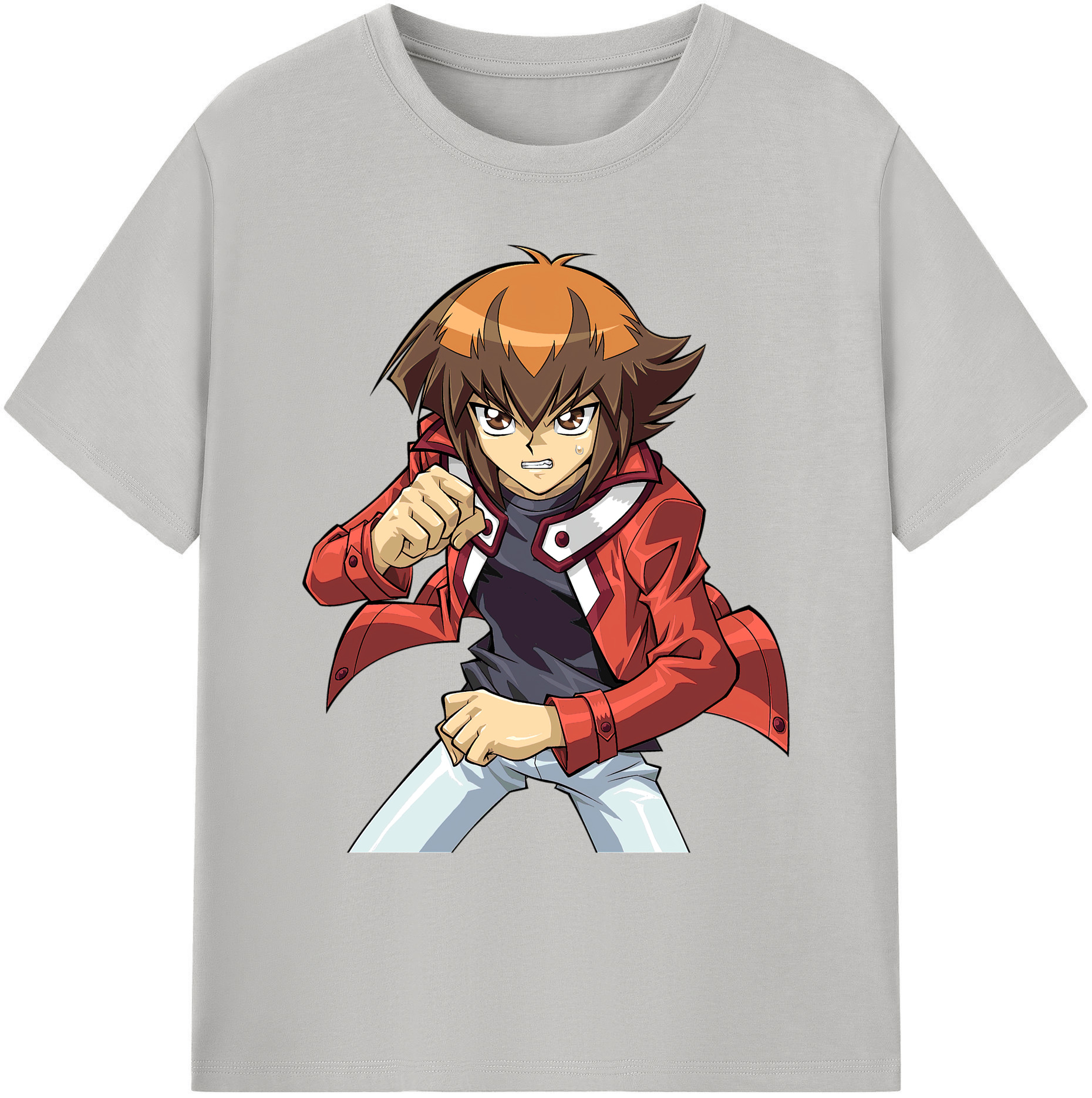 （画像用） 遊☆戯☆王 Yu-Gi-Oh! 綿100％ メンズ半袖Tシャツ｜肌触りやわらか＆通気性