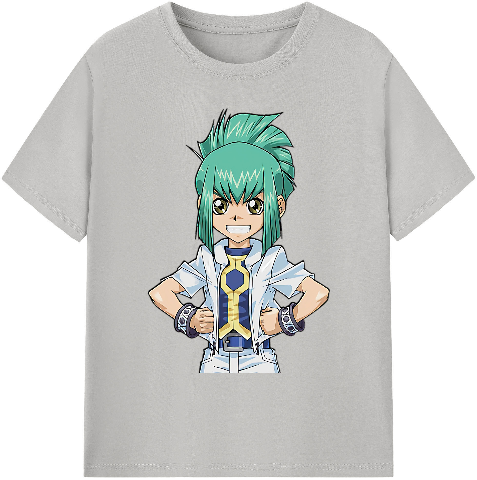 （画像用） 遊☆戯☆王 Yu-Gi-Oh! 綿100％ メンズ半袖Tシャツ｜肌触りやわらか＆通気性