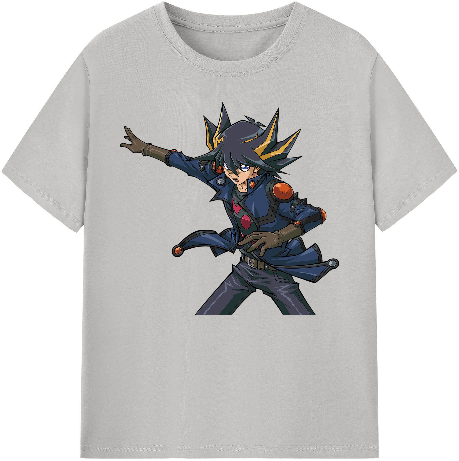 （画像用） 遊☆戯☆王 Yu-Gi-Oh! 綿100％ メンズ半袖Tシャツ｜肌触りやわらか＆通気性