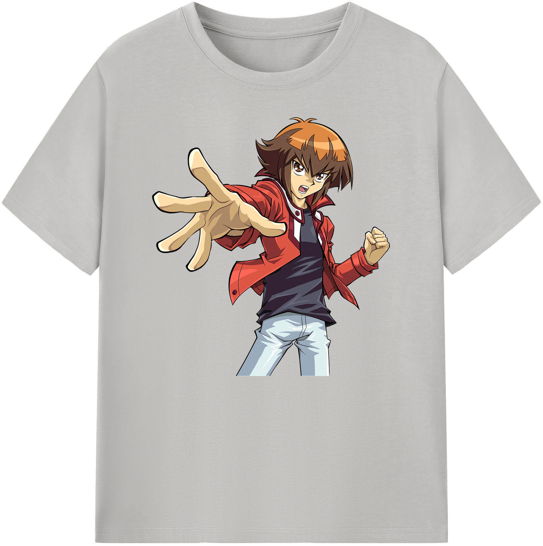 （画像用） 遊☆戯☆王 Yu-Gi-Oh! 綿100％ メンズ半袖Tシャツ｜肌触りやわらか＆通気性