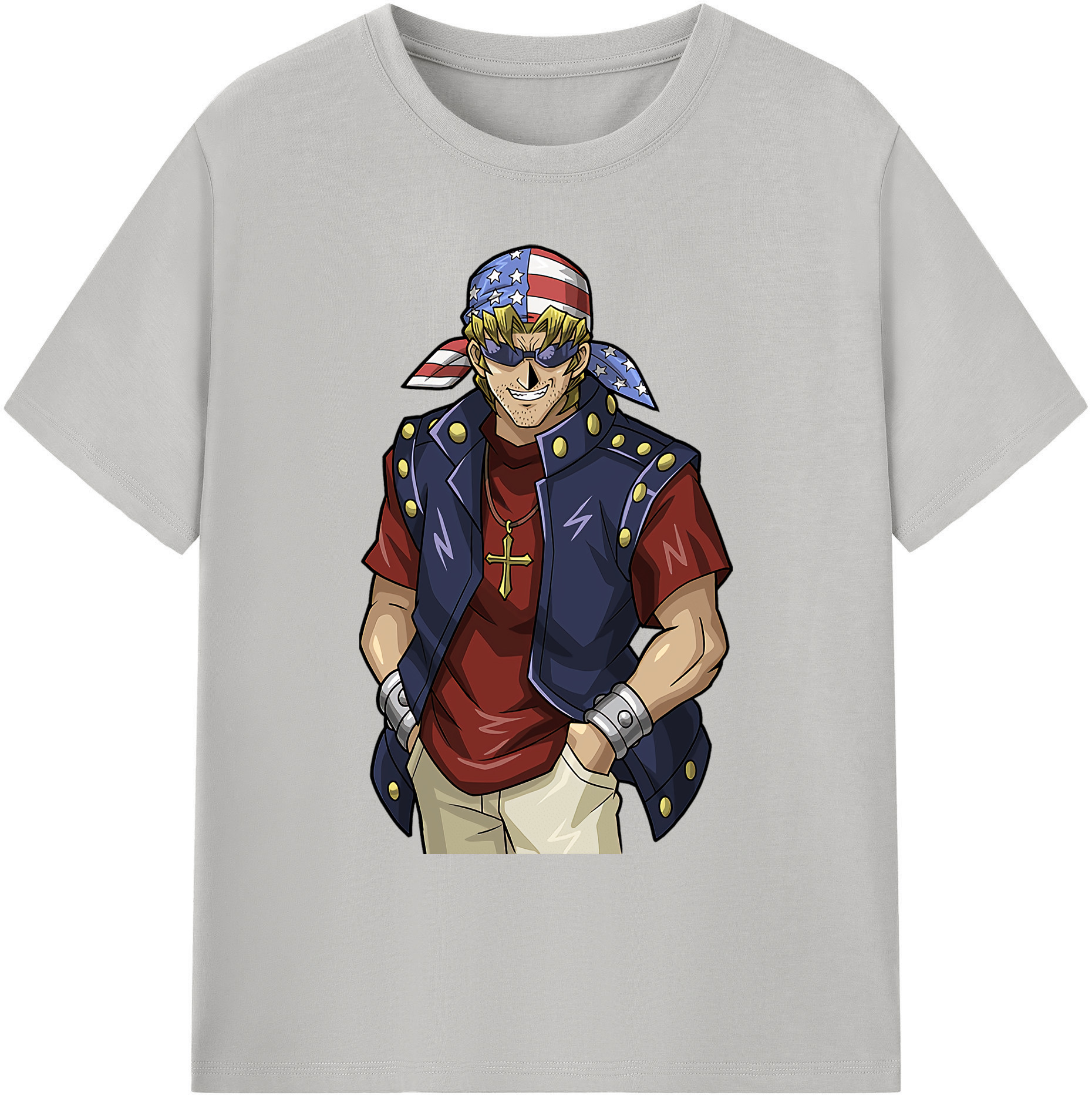 （画像用） 遊☆戯☆王 Yu-Gi-Oh! 綿100％ メンズ半袖Tシャツ｜肌触りやわらか＆通気性