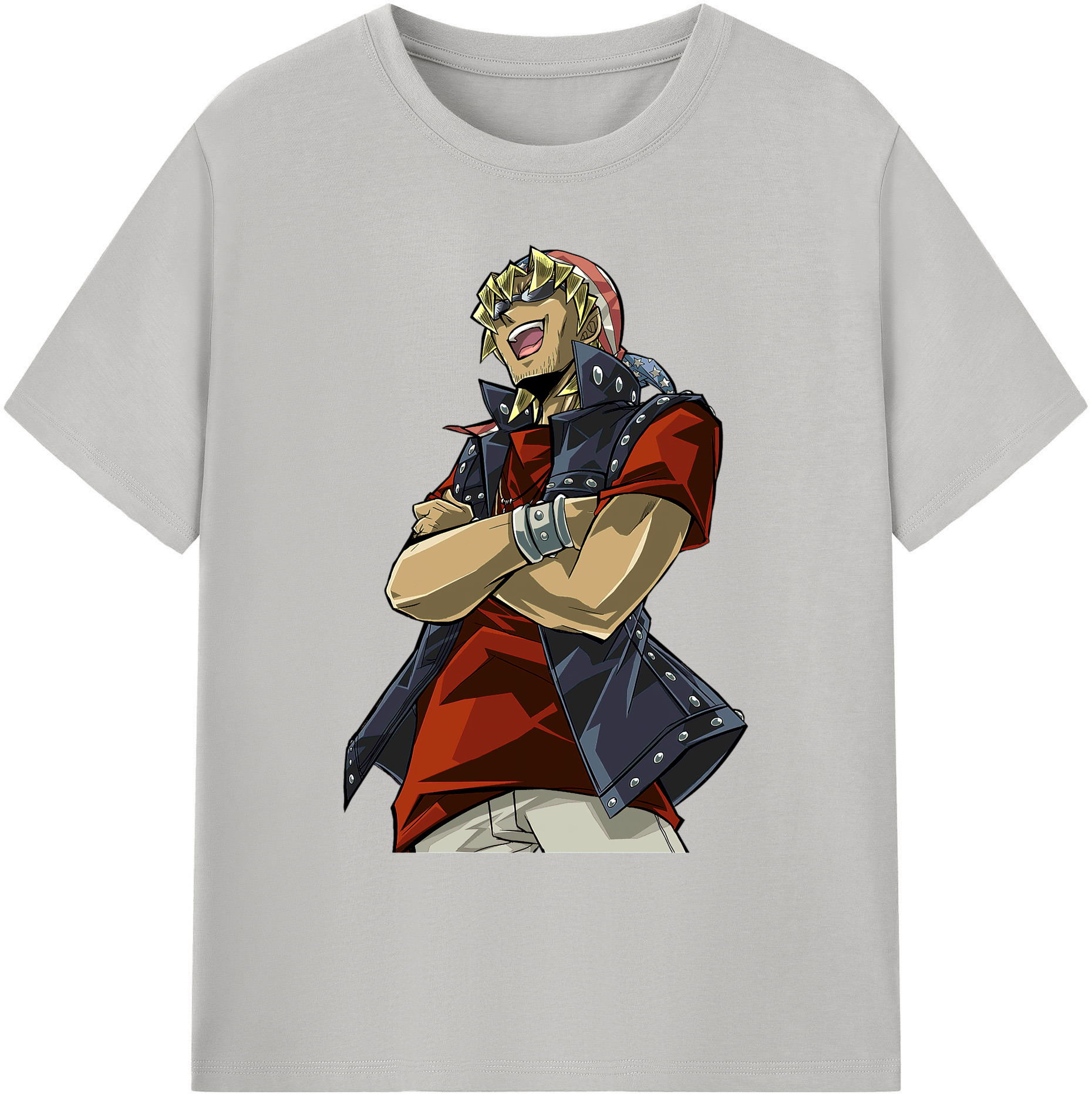 （画像用） 遊☆戯☆王 Yu-Gi-Oh! 綿100％ メンズ半袖Tシャツ｜肌触りやわらか＆通気性