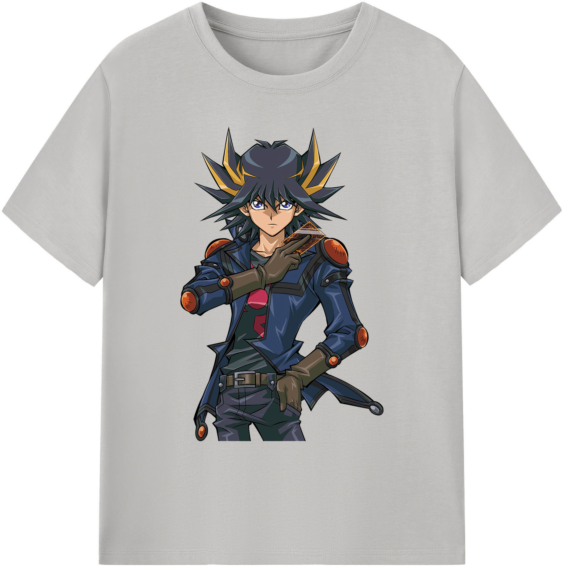 （画像用） 遊☆戯☆王 Yu-Gi-Oh! 綿100％ メンズ半袖Tシャツ｜肌触りやわらか＆通気性
