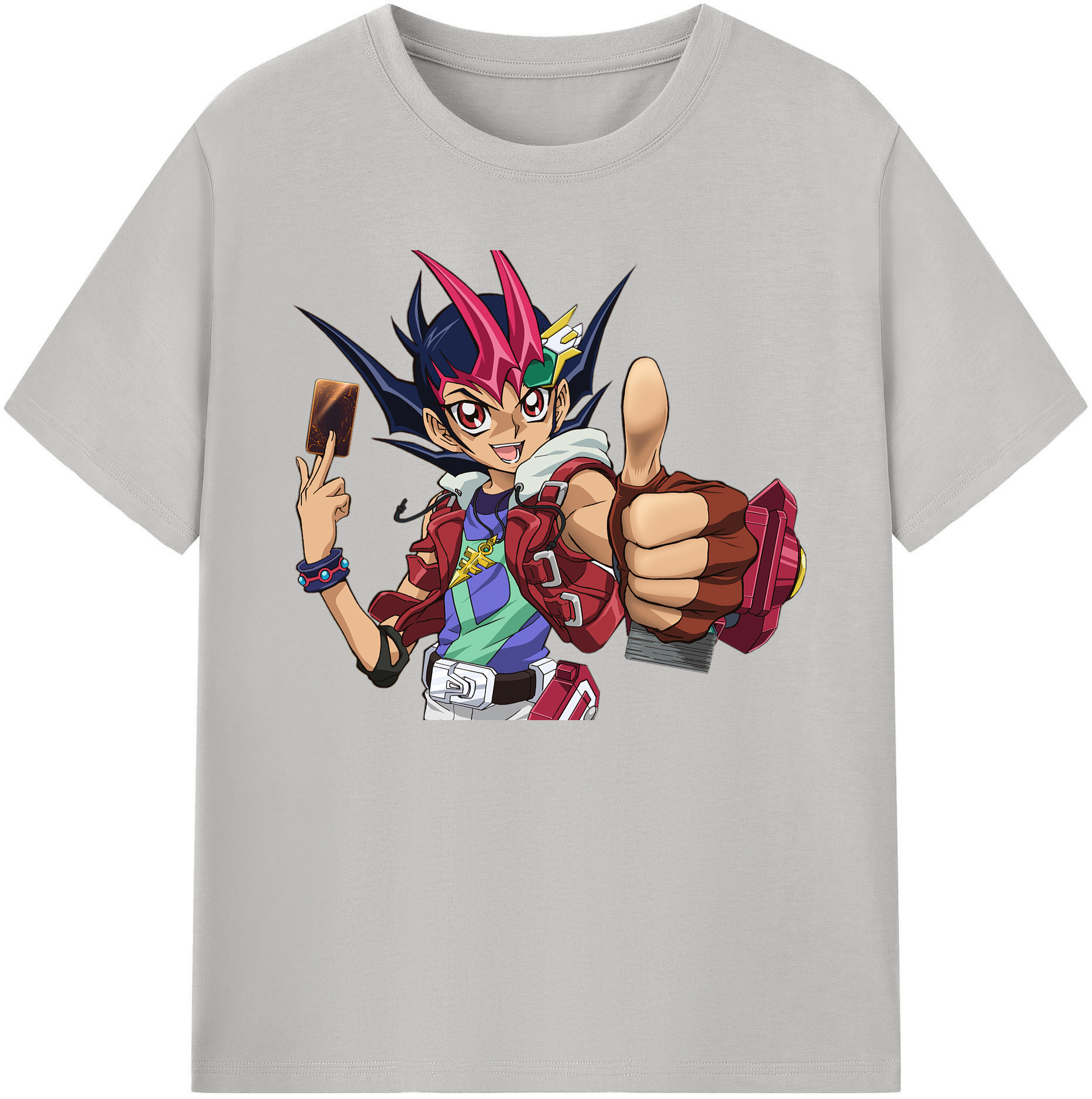 （画像用） 遊☆戯☆王 Yu-Gi-Oh! 綿100％ メンズ半袖Tシャツ｜肌触りやわらか＆通気性