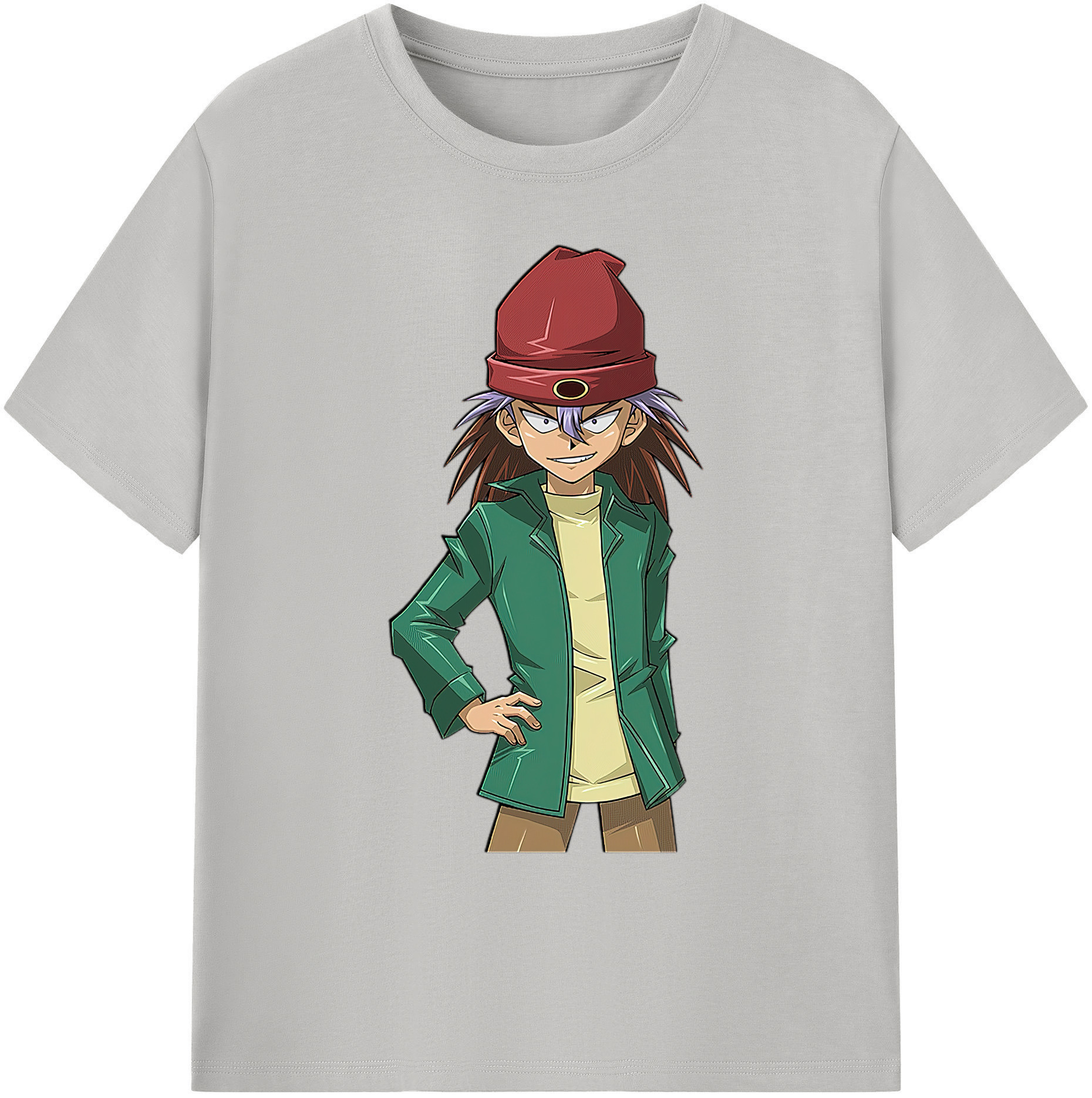 （画像用） 遊☆戯☆王 Yu-Gi-Oh! 綿100％ メンズ半袖Tシャツ｜肌触りやわらか＆通気性
