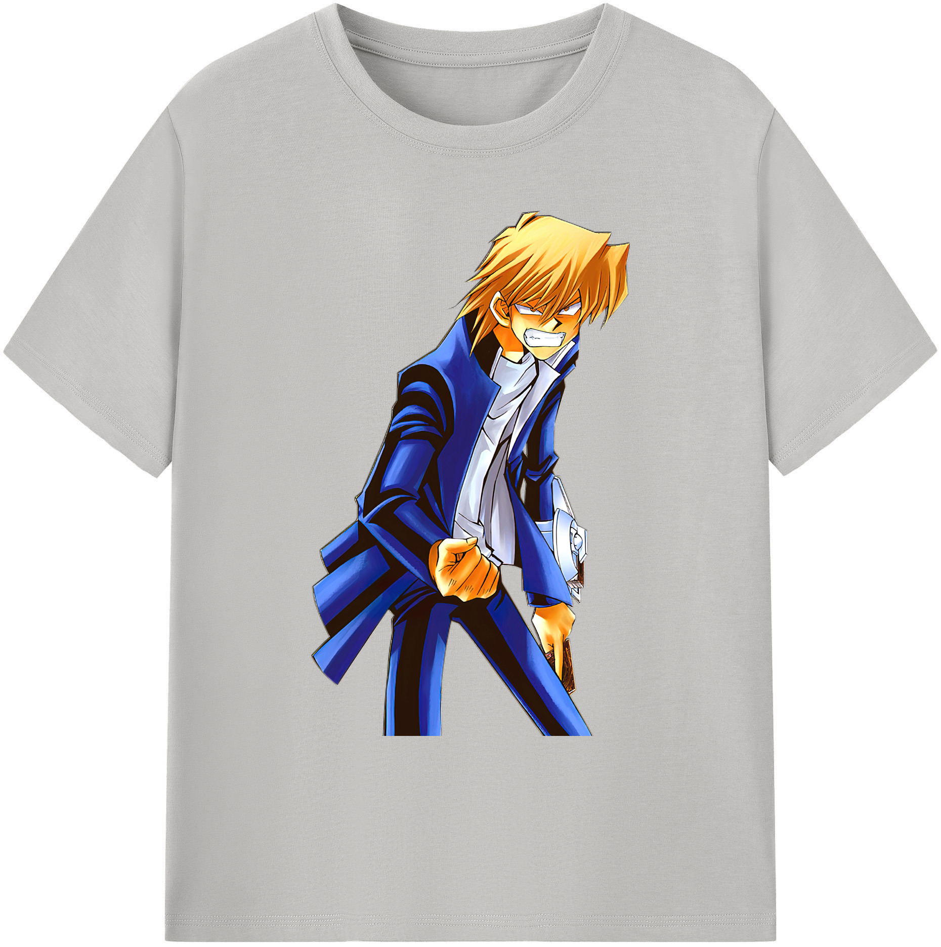 （画像用） 遊☆戯☆王 Yu-Gi-Oh! 綿100％ メンズ半袖Tシャツ｜肌触りやわらか＆通気性