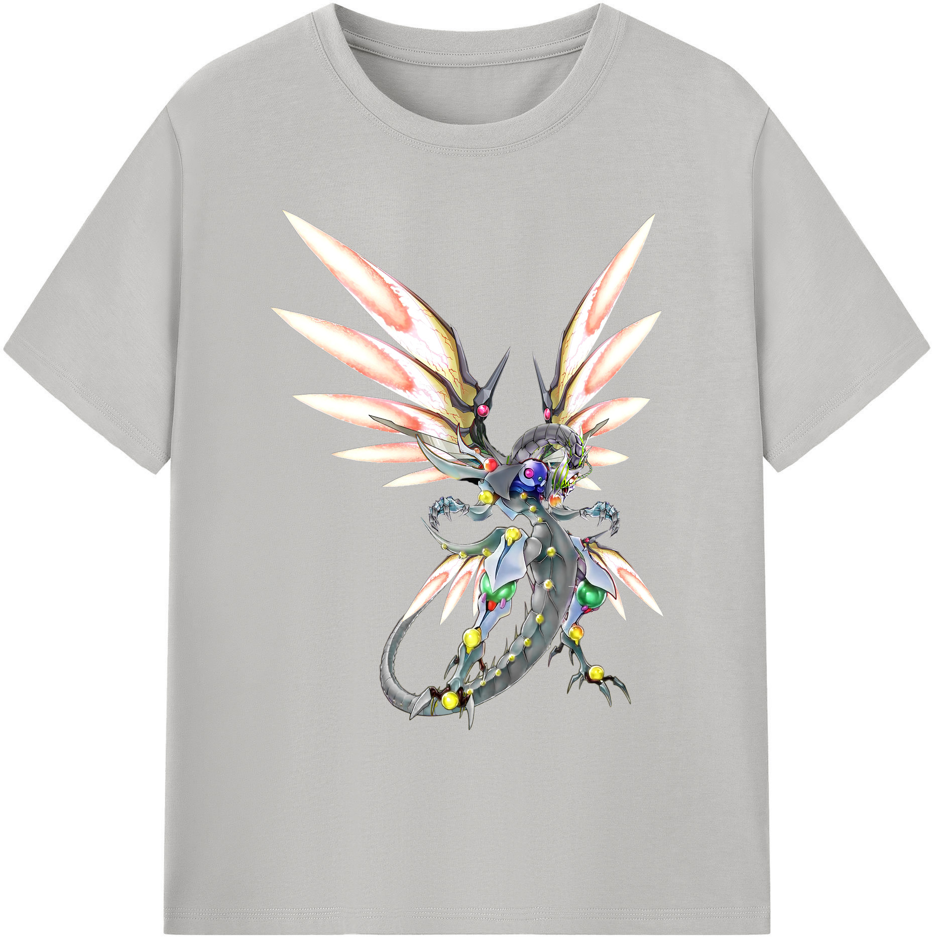 （画像用） 遊☆戯☆王 Yu-Gi-Oh! 綿100％ メンズ半袖Tシャツ｜肌触りやわらか＆通気性