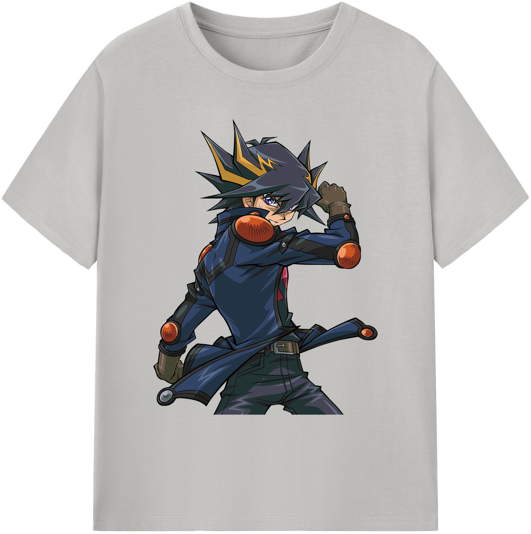 （画像用） 遊☆戯☆王 Yu-Gi-Oh! 綿100％ メンズ半袖Tシャツ｜肌触りやわらか＆通気性