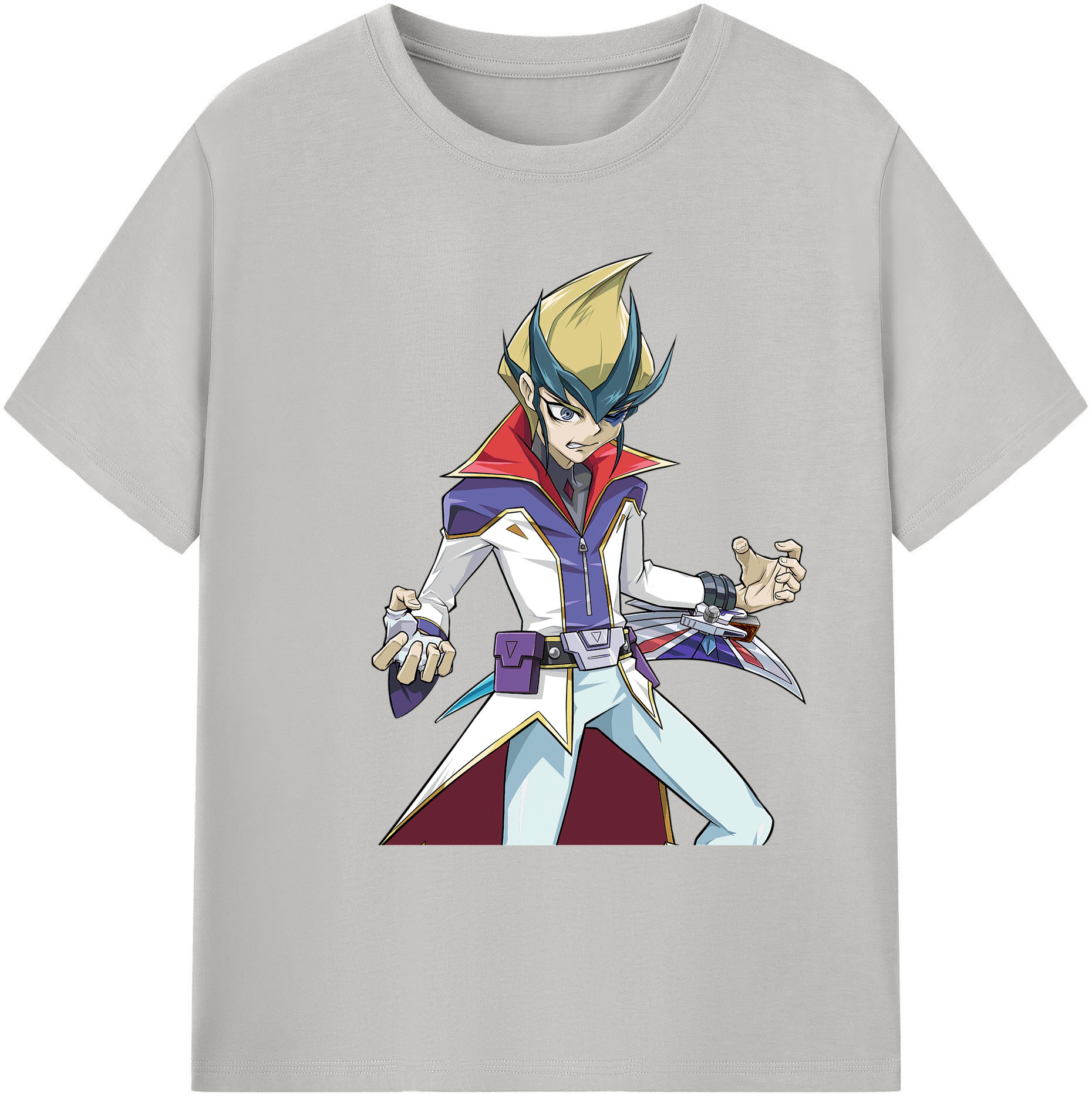 （画像用） 遊☆戯☆王 Yu-Gi-Oh! 綿100％ メンズ半袖Tシャツ｜肌触りやわらか＆通気性