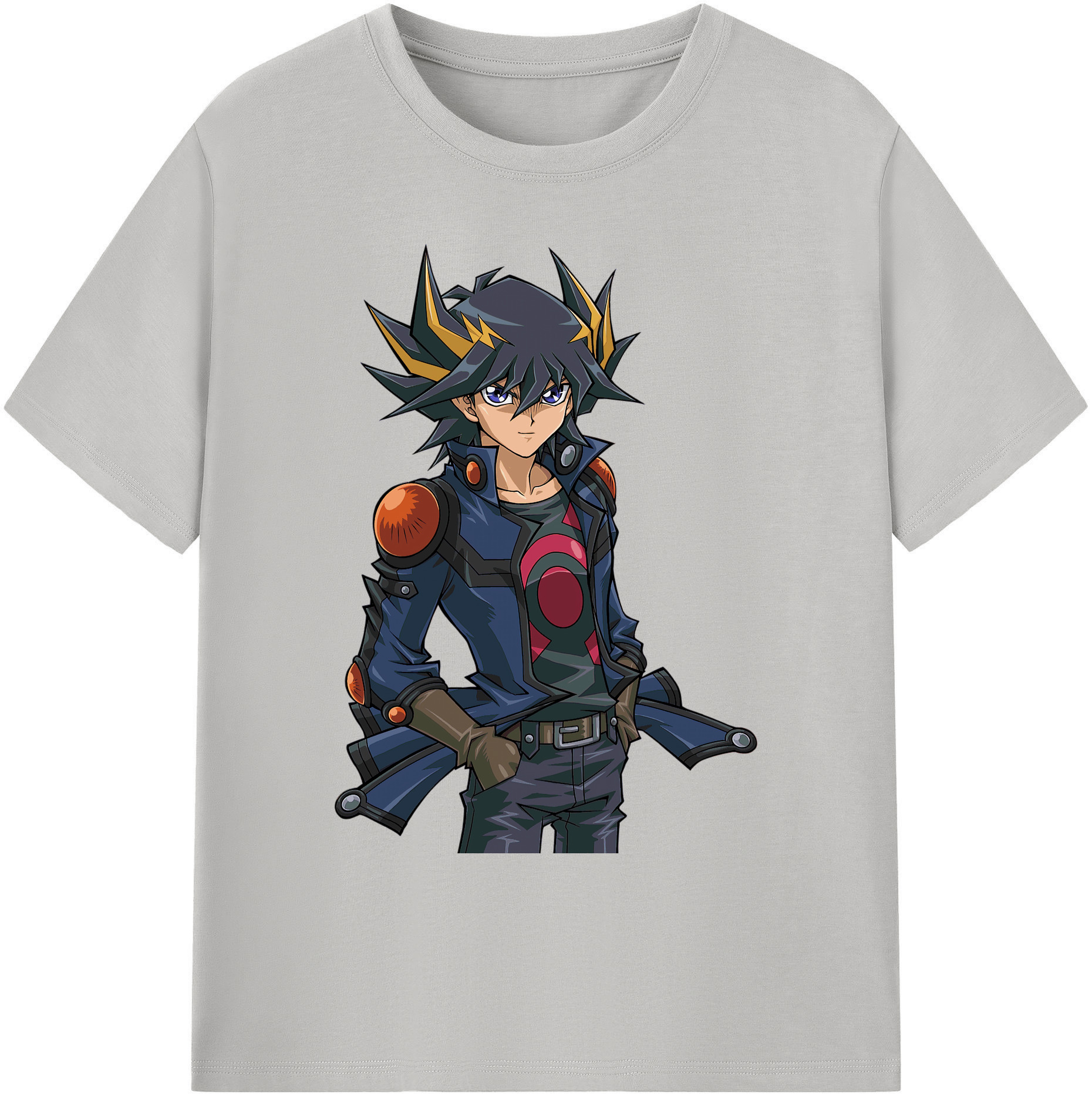 （画像用） 遊☆戯☆王 Yu-Gi-Oh! 綿100％ メンズ半袖Tシャツ｜肌触りやわらか＆通気性