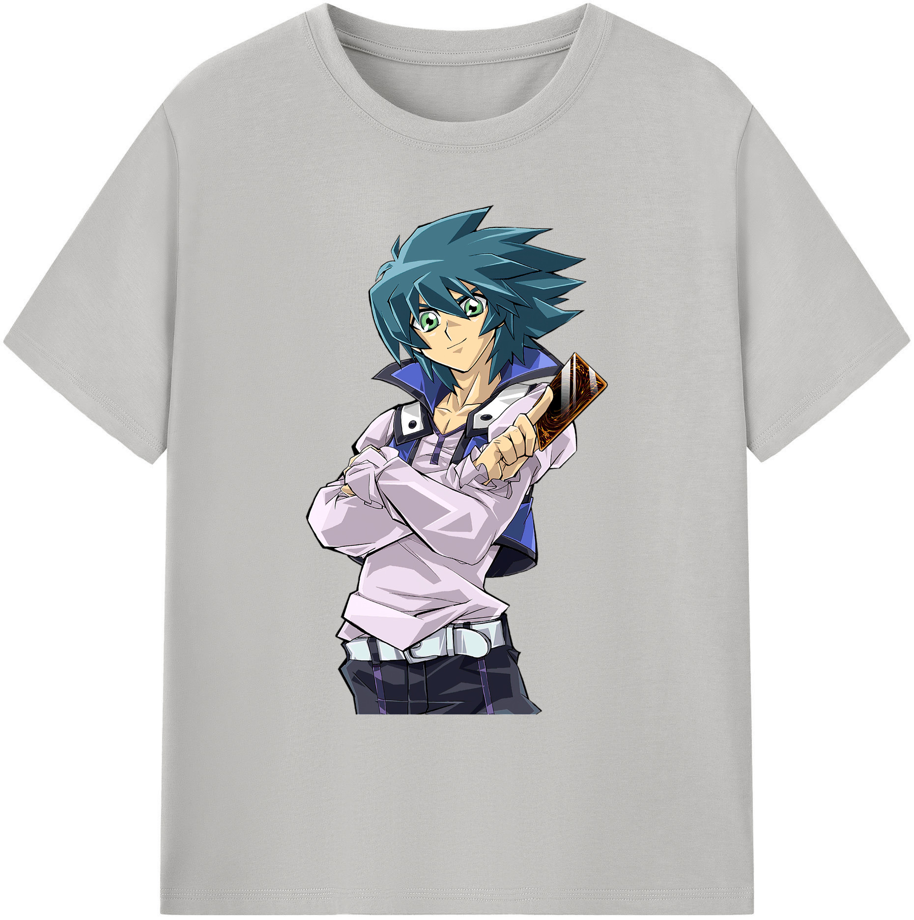 （画像用） 遊☆戯☆王 Yu-Gi-Oh! 綿100％ メンズ半袖Tシャツ｜肌触りやわらか＆通気性
