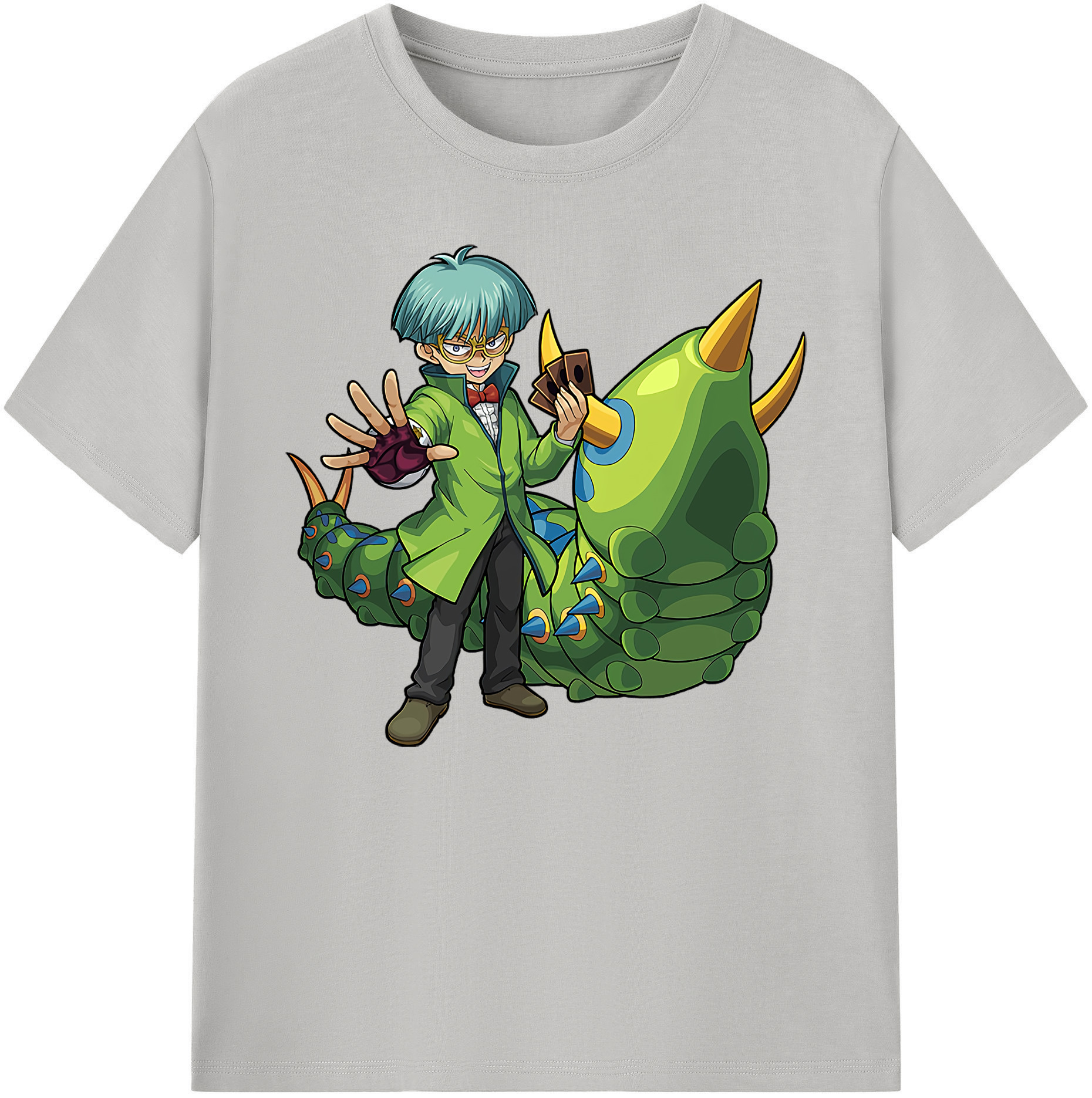 （画像用） 遊☆戯☆王 Yu-Gi-Oh! 綿100％ メンズ半袖Tシャツ｜肌触りやわらか＆通気性
