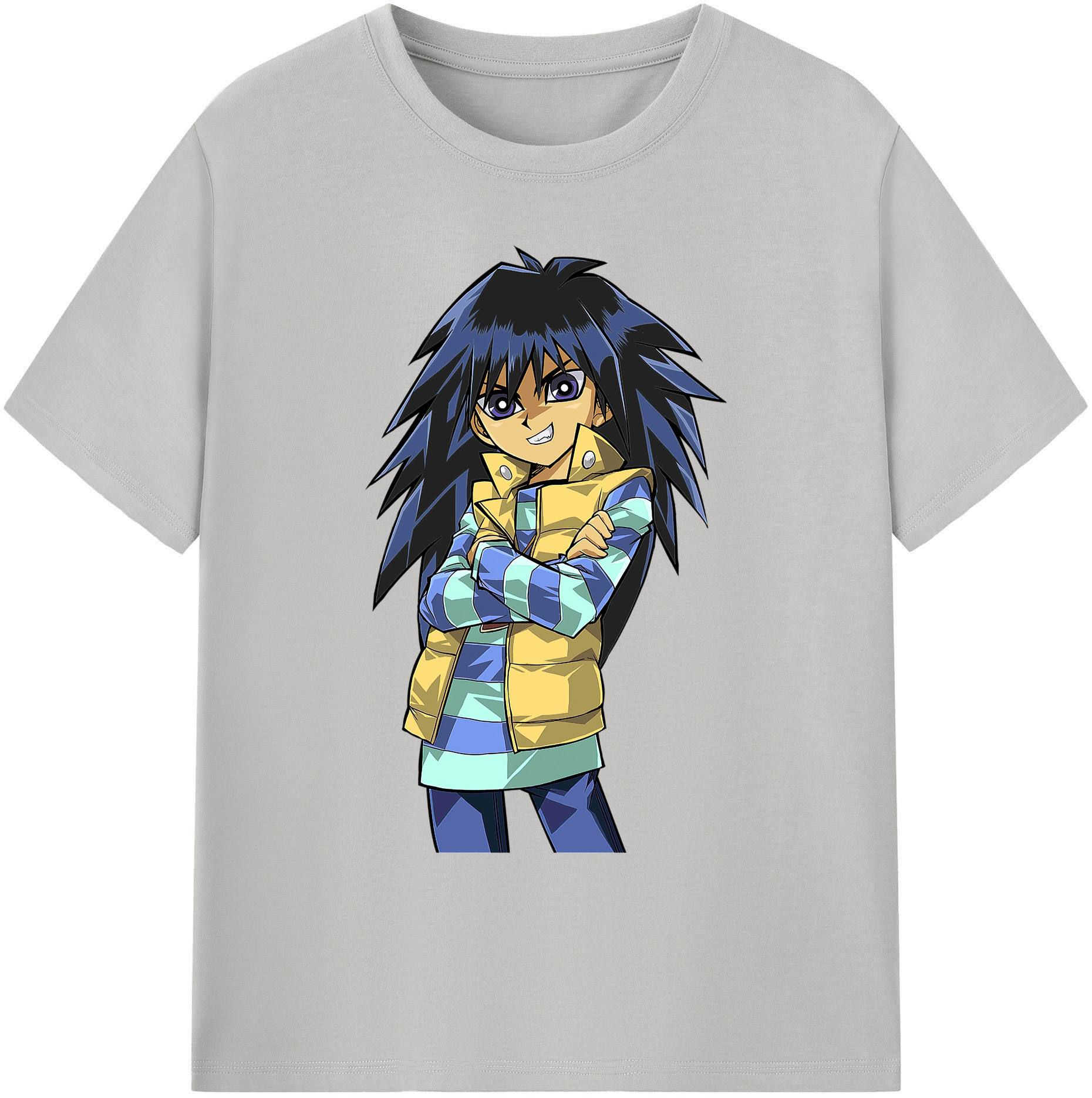 （画像用） 遊☆戯☆王 Yu-Gi-Oh! 綿100％ メンズ半袖Tシャツ｜肌触りやわらか＆通気性