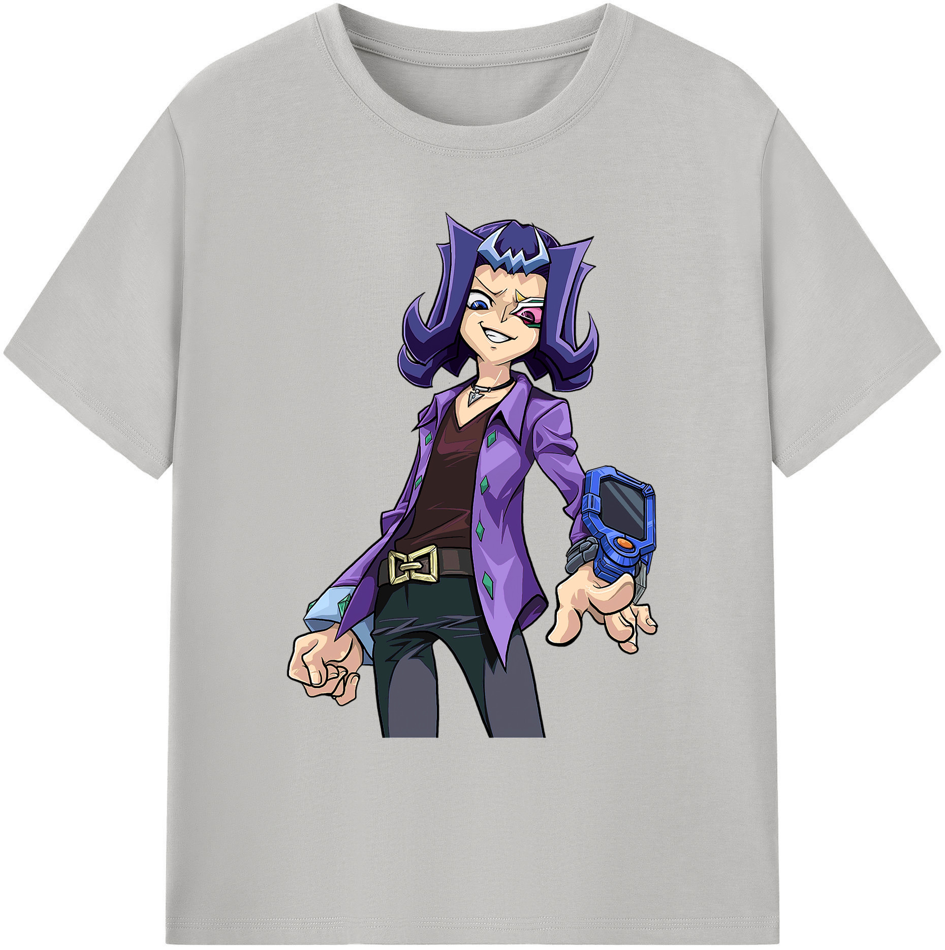 （画像用） 遊☆戯☆王 Yu-Gi-Oh! 綿100％ メンズ半袖Tシャツ｜肌触りやわらか＆通気性