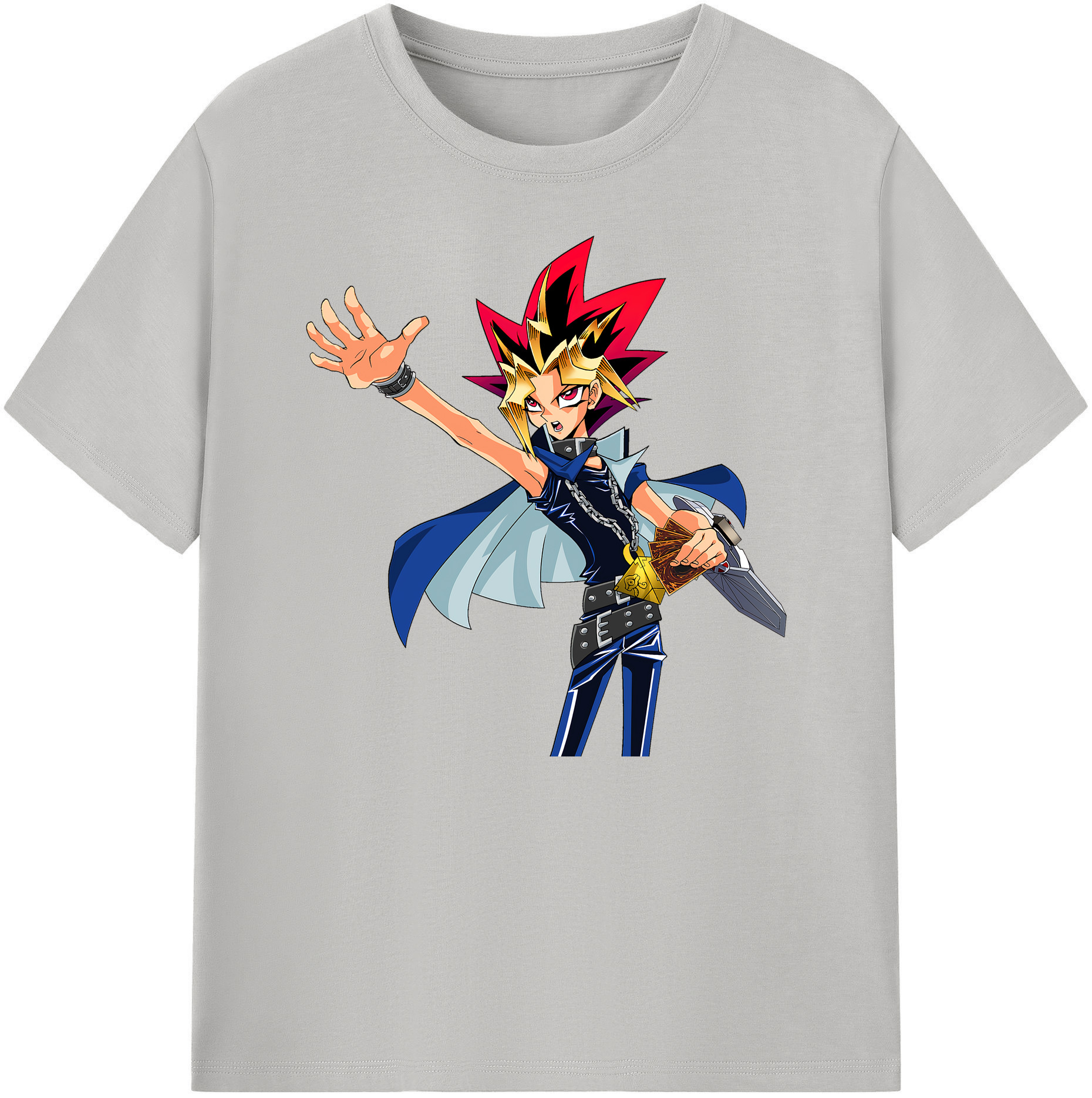 （画像用） 遊☆戯☆王 Yu-Gi-Oh! 綿100％ メンズ半袖Tシャツ｜肌触りやわらか＆通気性