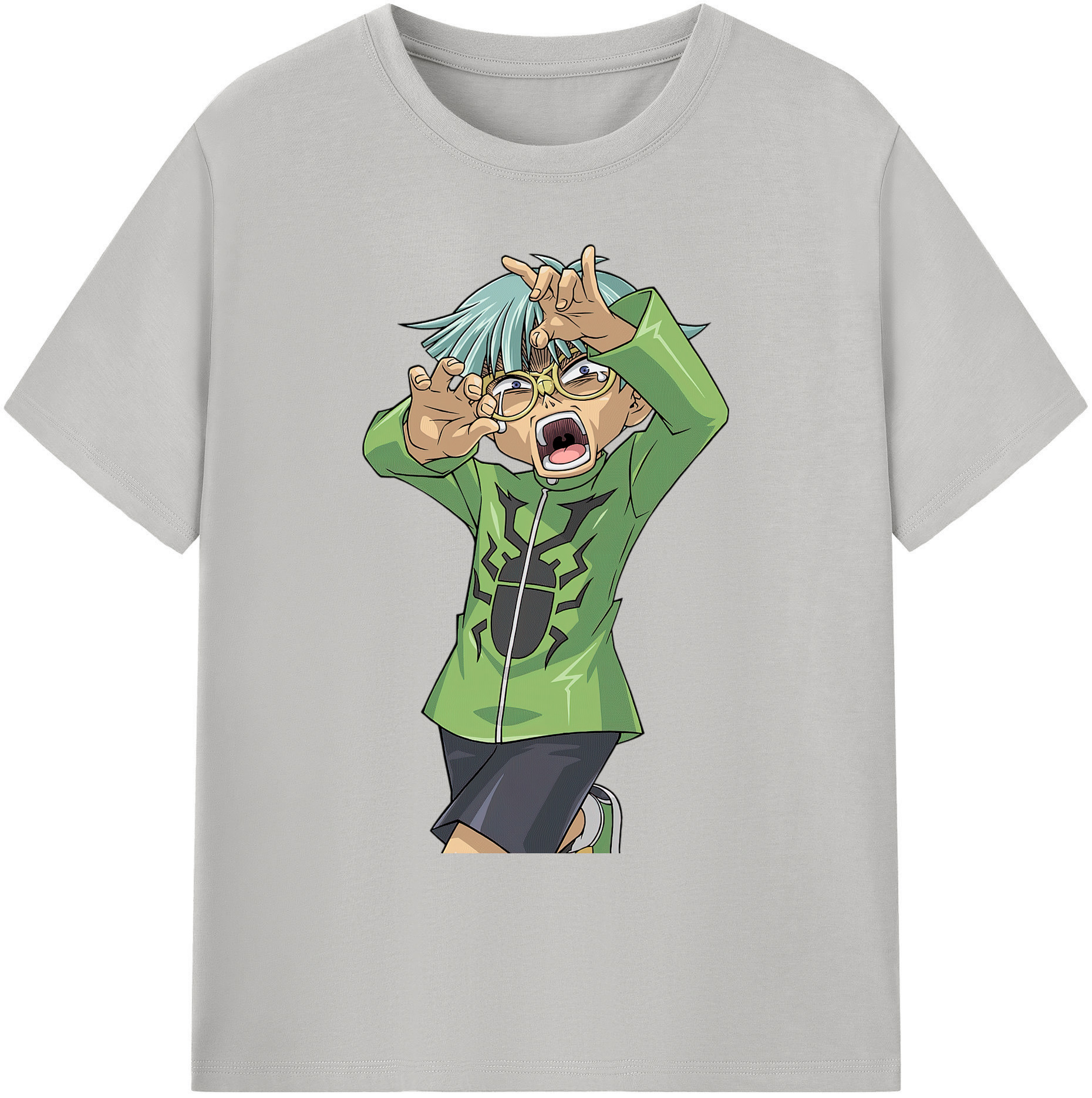 （画像用） 遊☆戯☆王 Yu-Gi-Oh! 綿100％ メンズ半袖Tシャツ｜肌触りやわらか＆通気性