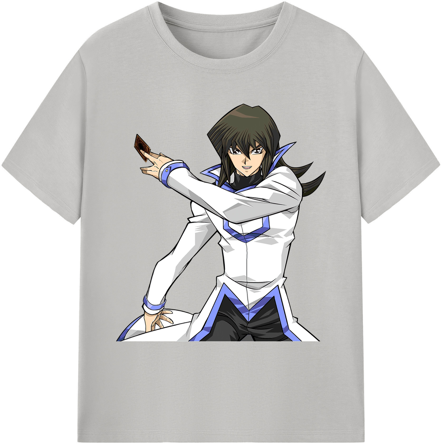 （画像用） 遊☆戯☆王 Yu-Gi-Oh! 綿100％ メンズ半袖Tシャツ｜肌触りやわらか＆通気性