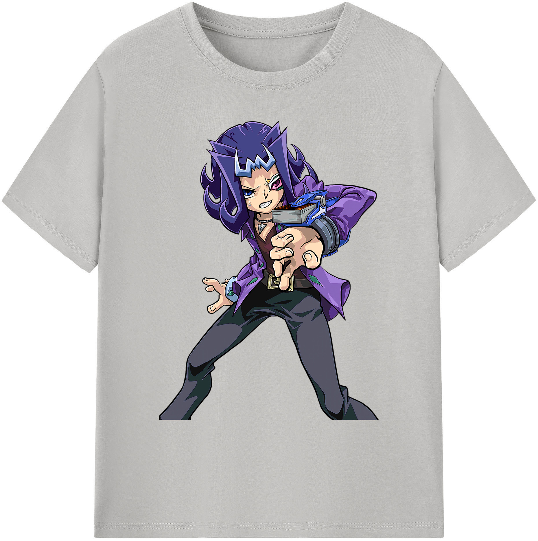 遊☆戯☆王 Yu-Gi-Oh! 綿100％ メンズ半袖Tシャツ｜肌触りやわらか＆通気性