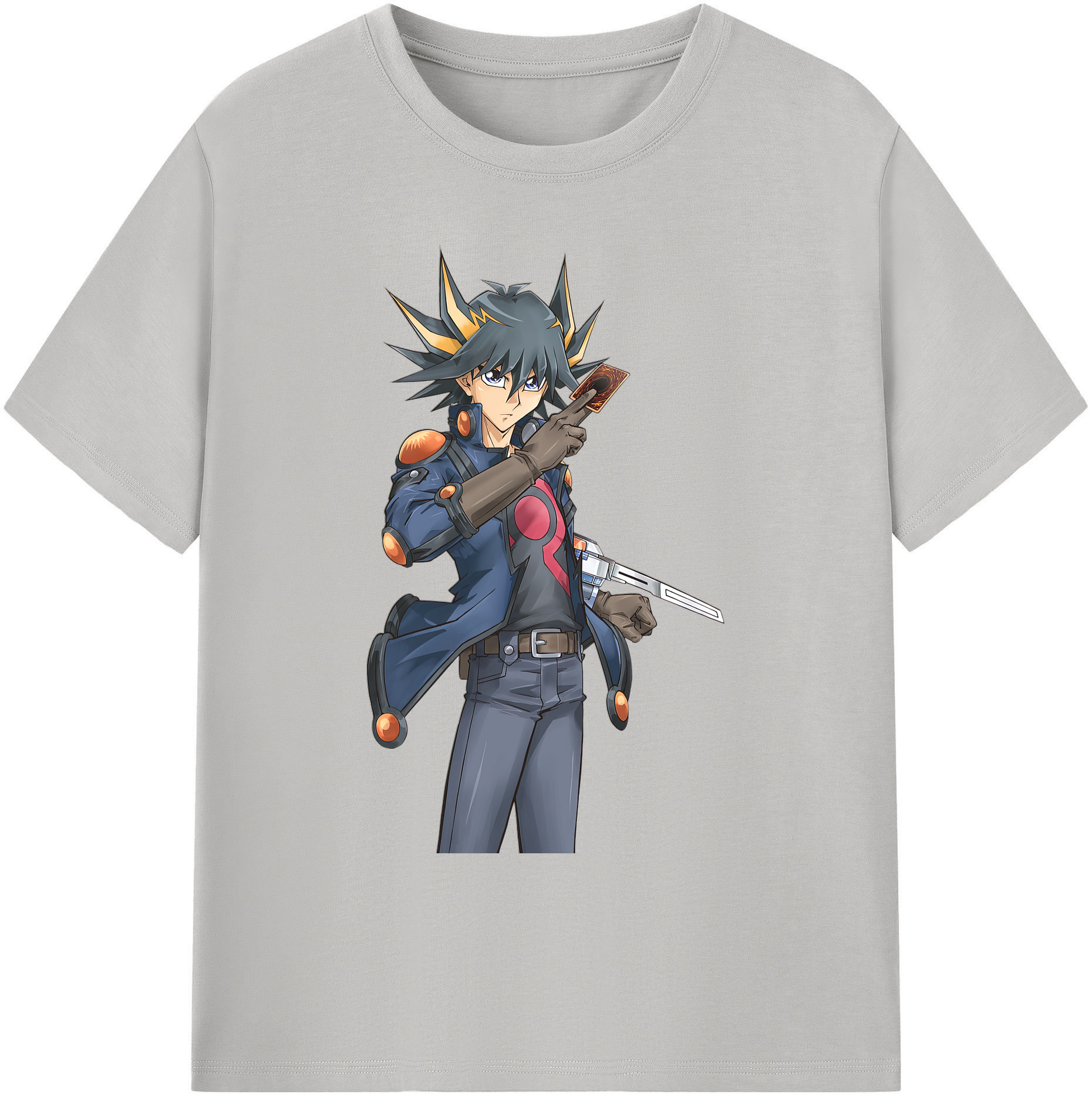 遊☆戯☆王 Yu-Gi-Oh! 綿100％ メンズ半袖Tシャツ｜肌触りやわらか＆通気性