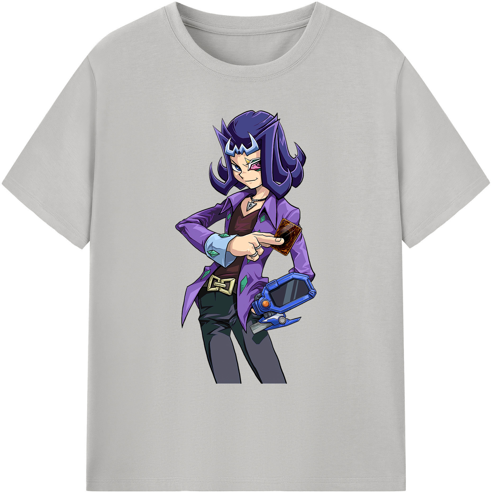 遊☆戯☆王 Yu-Gi-Oh! 綿100％ メンズ半袖Tシャツ｜肌触りやわらか＆通気性