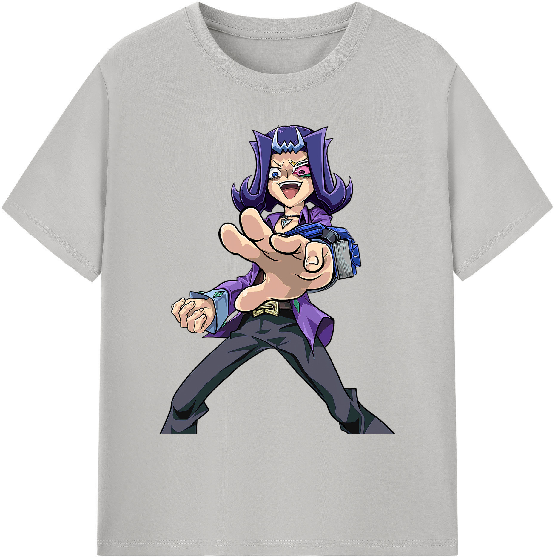 遊☆戯☆王 Yu-Gi-Oh! 綿100％ メンズ半袖Tシャツ｜肌触りやわらか＆通気性