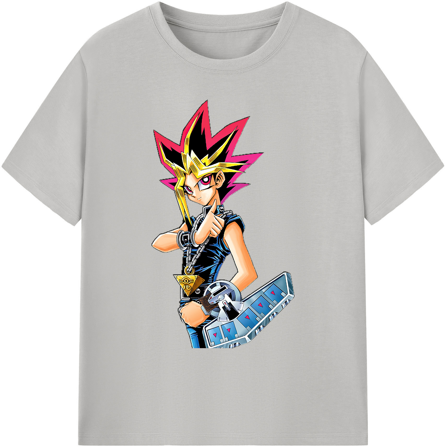 遊☆戯☆王 Yu-Gi-Oh! 綿100％ メンズ半袖Tシャツ｜肌触りやわらか＆通気性