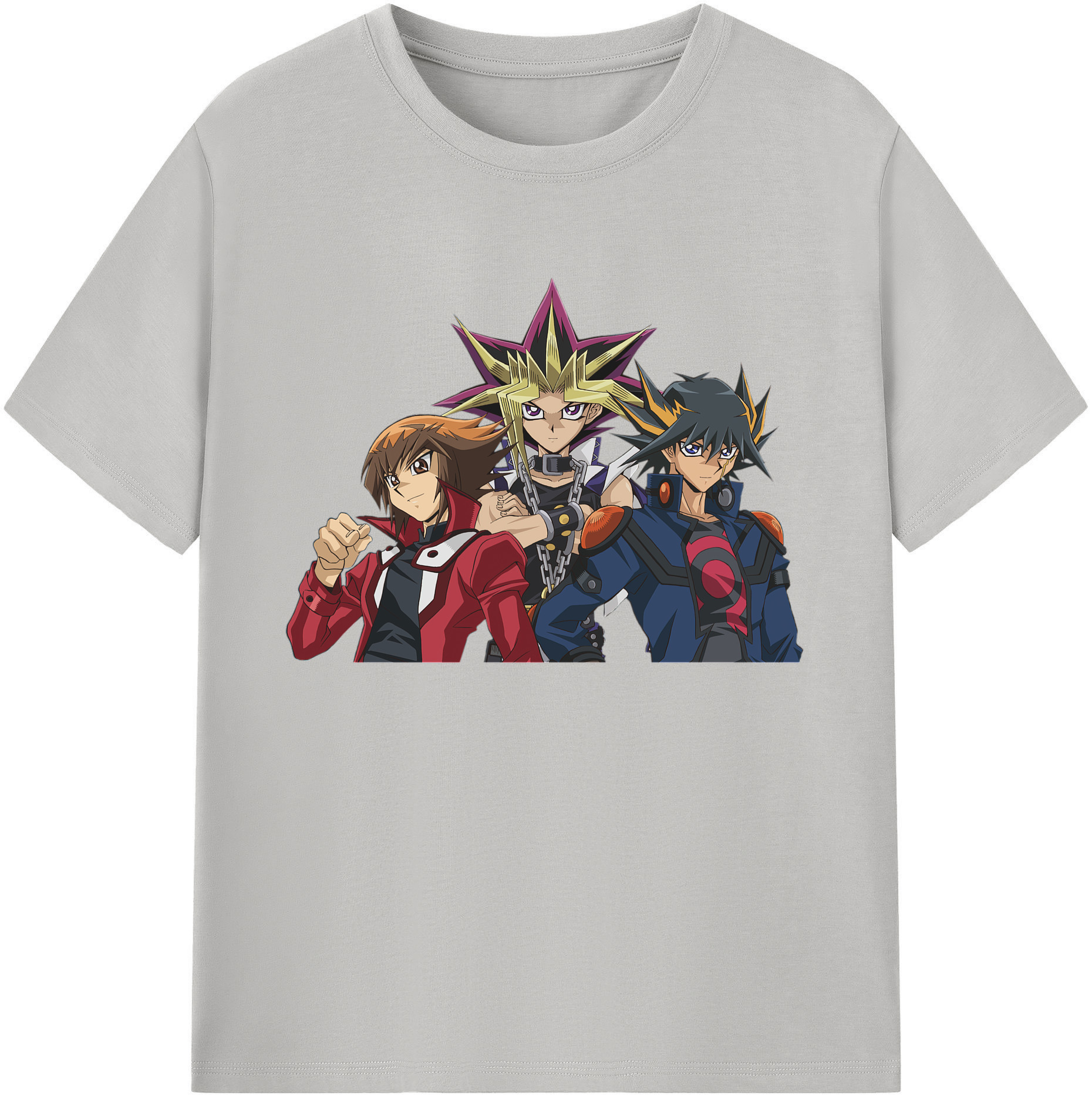 （画像用） 遊☆戯☆王 Yu-Gi-Oh! 綿100％ メンズ半袖Tシャツ｜肌触りやわらか＆通気性