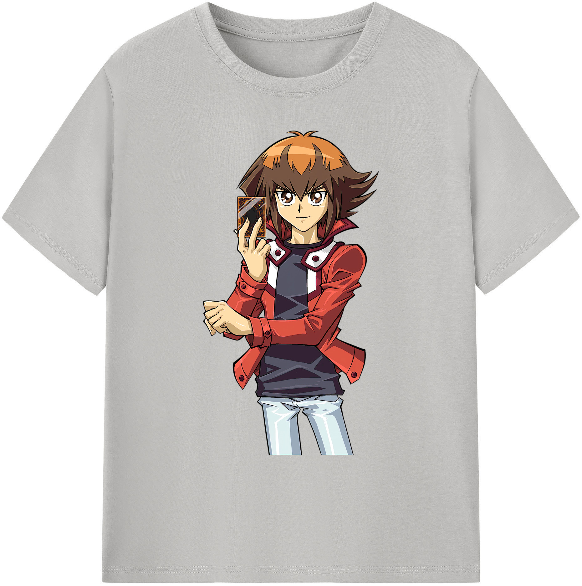 遊☆戯☆王 Yu-Gi-Oh! 綿100％ メンズ半袖Tシャツ｜肌触りやわらか＆通気性