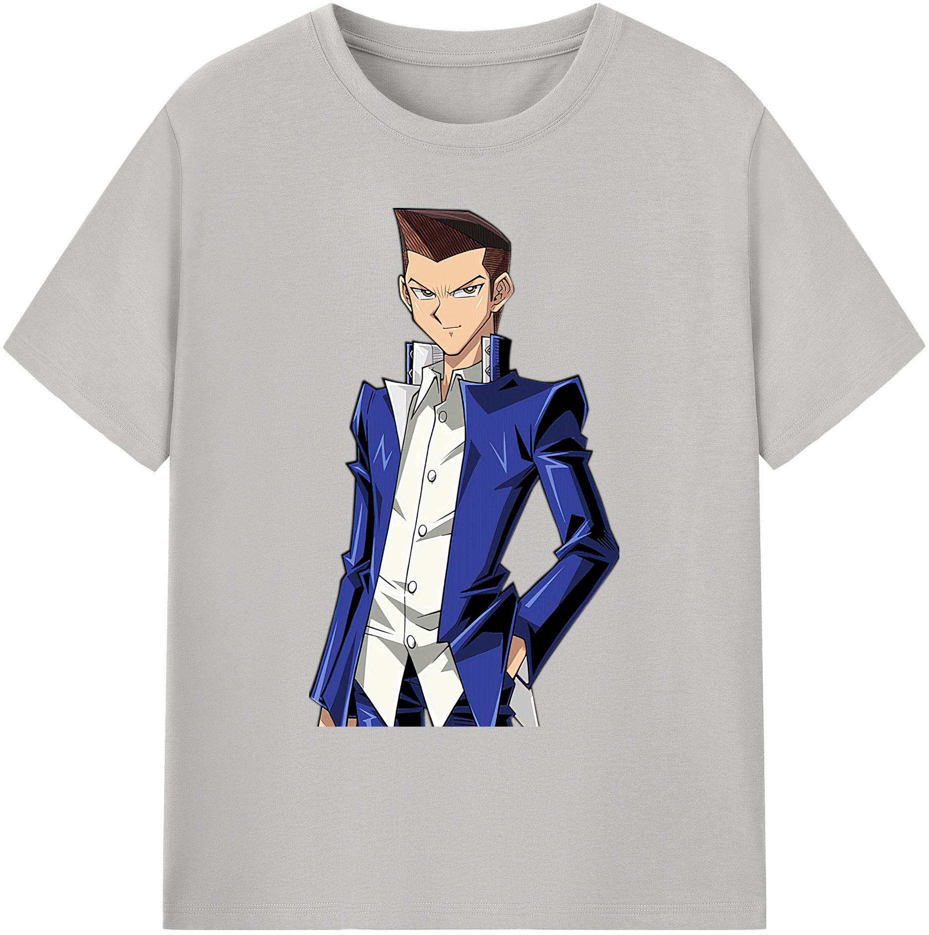 遊☆戯☆王 Yu-Gi-Oh! 綿100％ メンズ半袖Tシャツ｜肌触りやわらか＆通気性