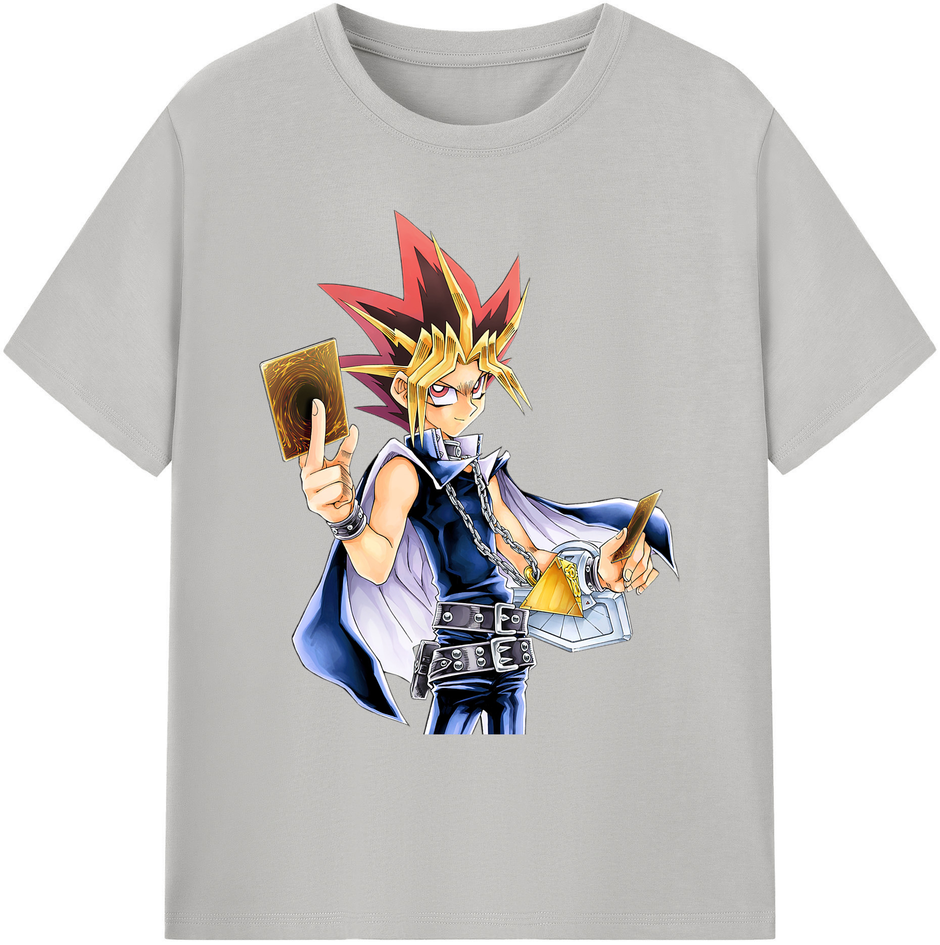 （画像用） 遊☆戯☆王 Yu-Gi-Oh! 綿100％ メンズ半袖Tシャツ｜肌触りやわらか＆通気性
