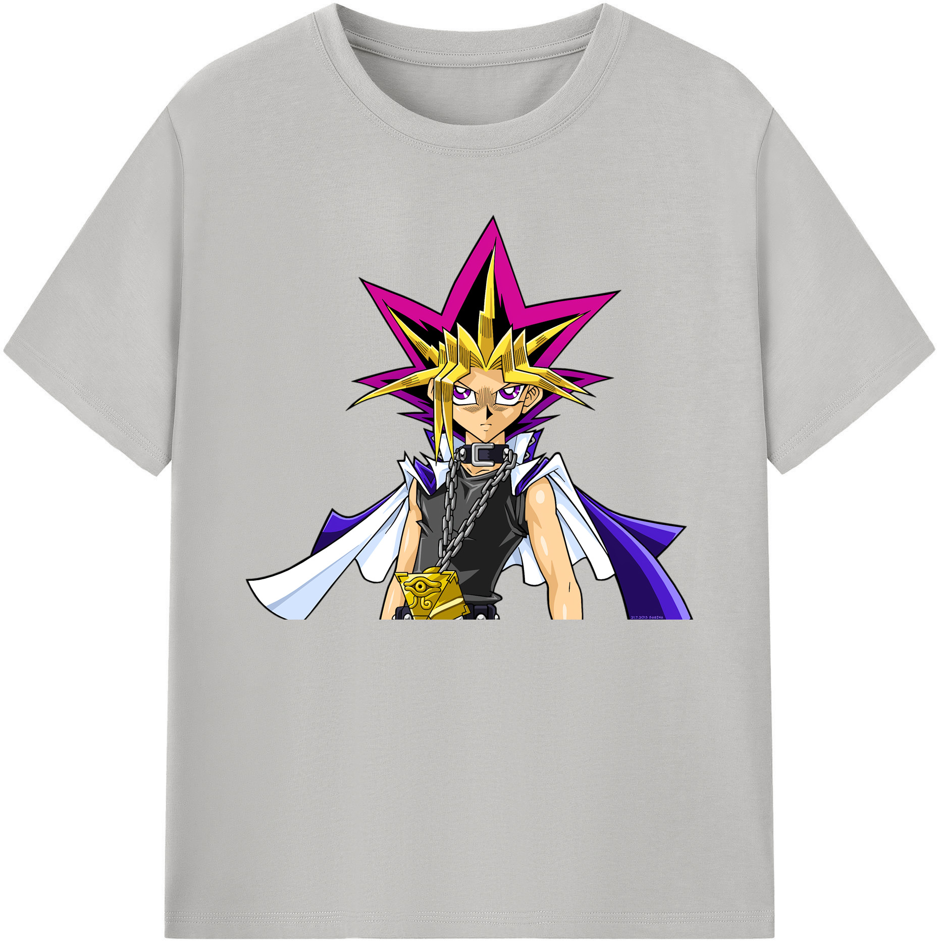 （画像用） 遊☆戯☆王 Yu-Gi-Oh! 綿100％ メンズ半袖Tシャツ｜肌触りやわらか＆通気性