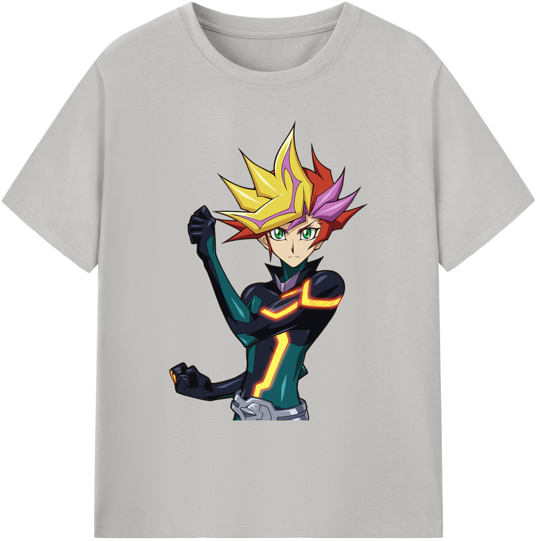 （画像用） 遊☆戯☆王 Yu-Gi-Oh! 綿100％ メンズ半袖Tシャツ｜肌触りやわらか＆通気性