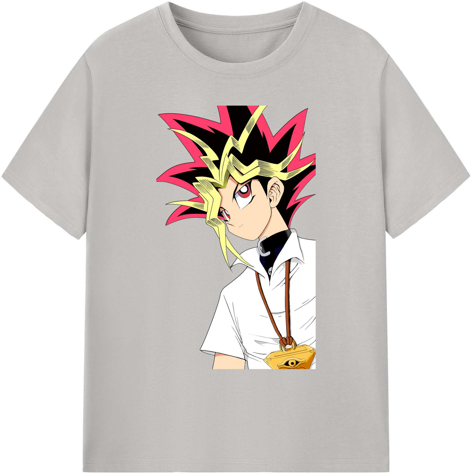 （画像用） 遊☆戯☆王 Yu-Gi-Oh! 綿100％ メンズ半袖Tシャツ｜肌触りやわらか＆通気性