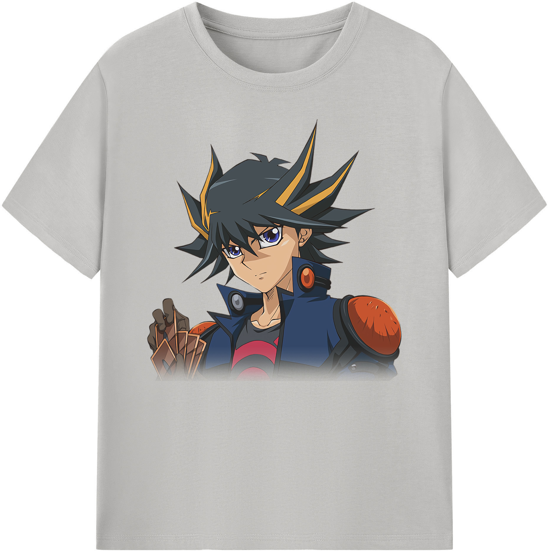 （画像用） 遊☆戯☆王 Yu-Gi-Oh! 綿100％ メンズ半袖Tシャツ｜肌触りやわらか＆通気性