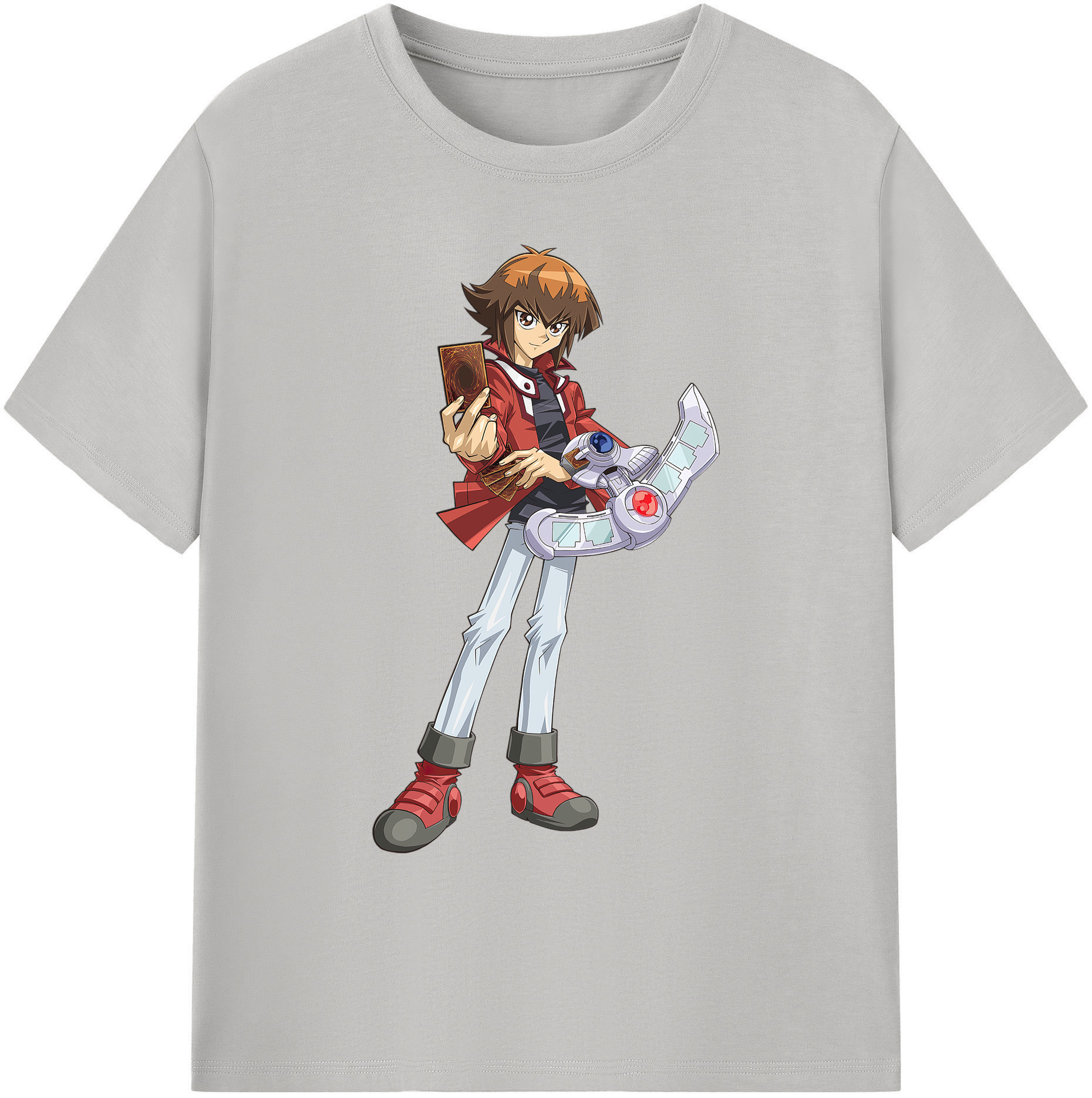 （画像用） 遊☆戯☆王 Yu-Gi-Oh! 綿100％ メンズ半袖Tシャツ｜肌触りやわらか＆通気性