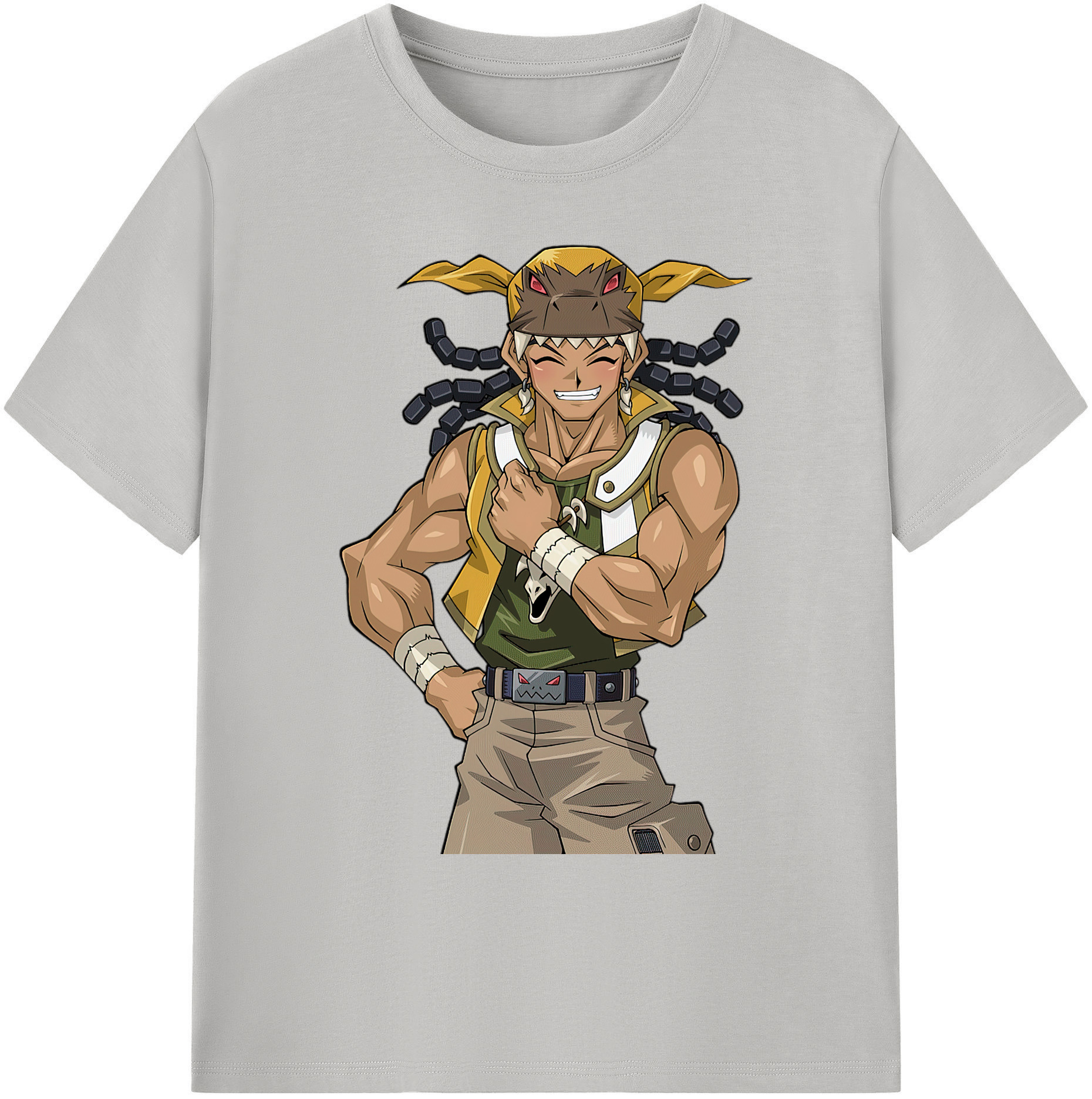 （画像用） 遊☆戯☆王 Yu-Gi-Oh! 綿100％ メンズ半袖Tシャツ｜肌触りやわらか＆通気性
