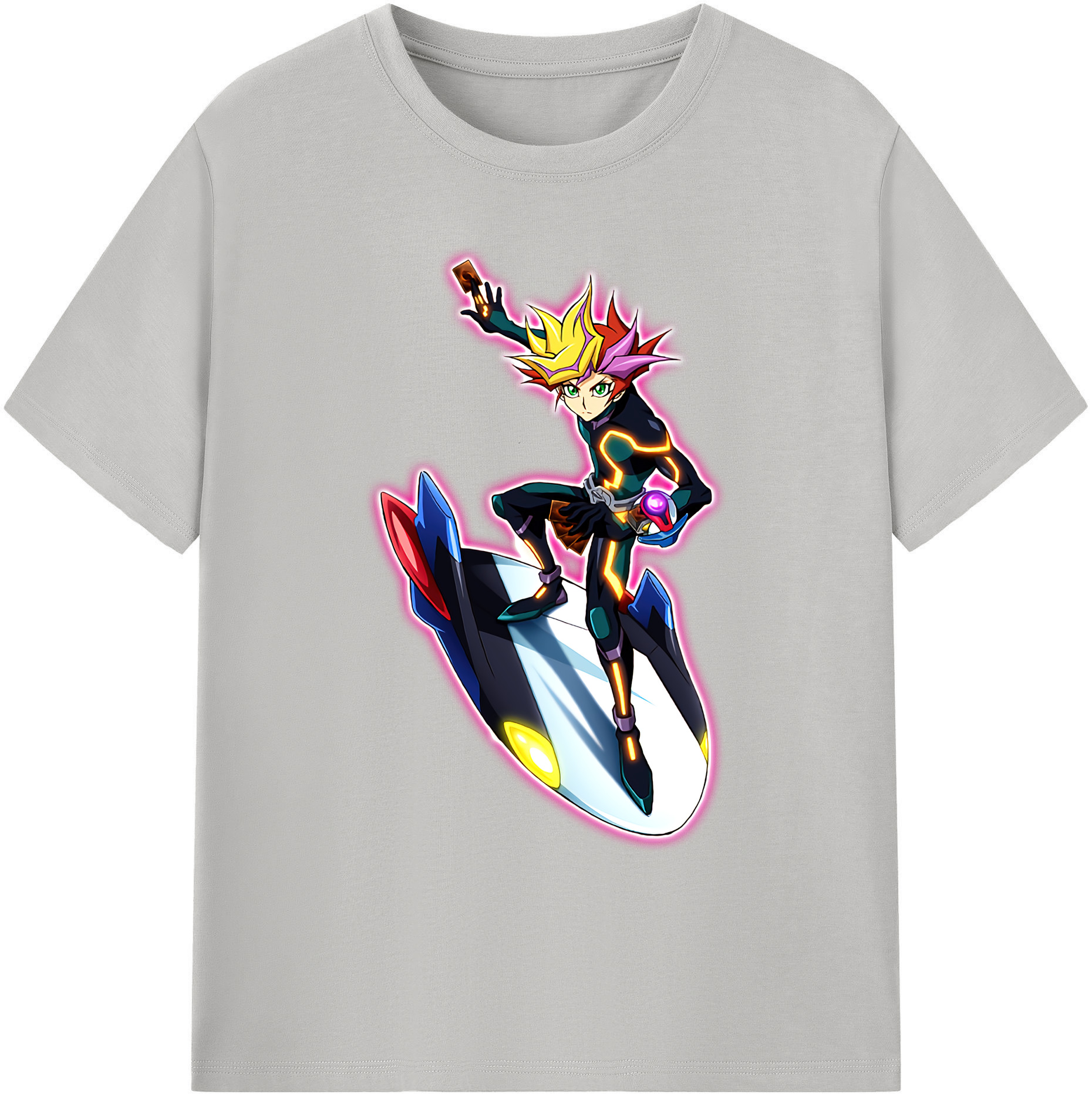 （画像用） 遊☆戯☆王 Yu-Gi-Oh! 綿100％ メンズ半袖Tシャツ｜肌触りやわらか＆通気性