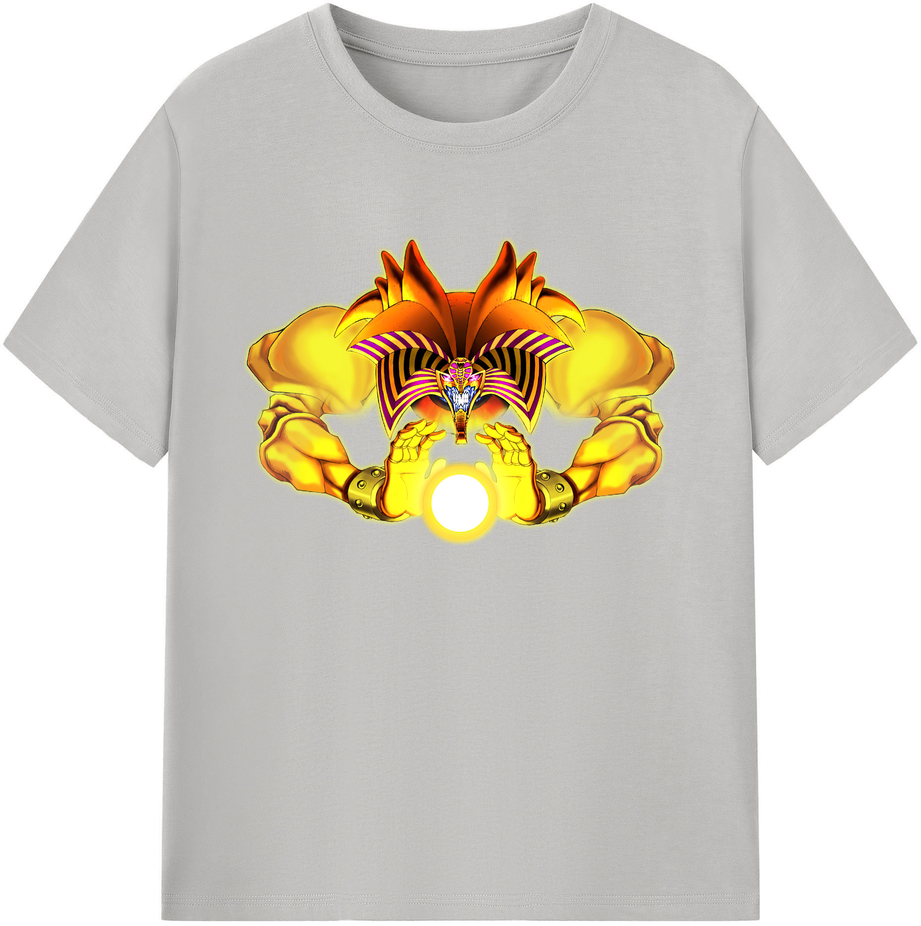 （画像用） 遊☆戯☆王 Yu-Gi-Oh! 綿100％ メンズ半袖Tシャツ｜肌触りやわらか＆通気性